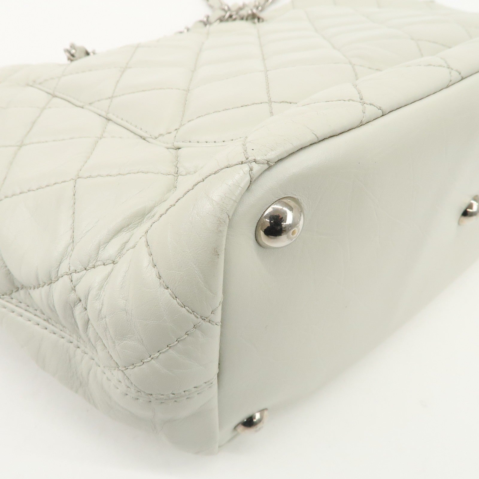 Chanel A34318 Shoulder Bag - Ivory, Leather