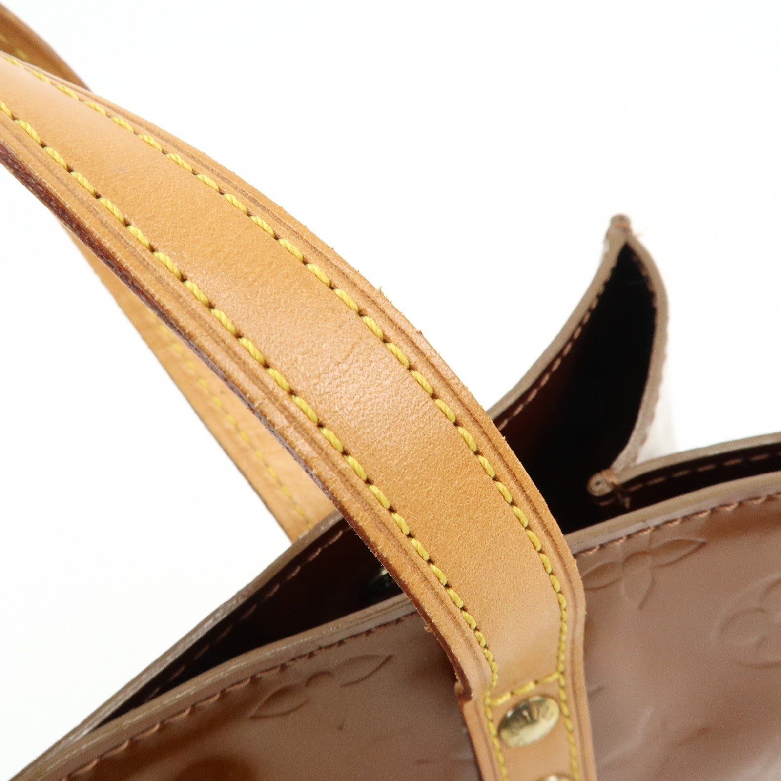 Louis Vuitton Hand Bag - Bronze, Vernis Leather