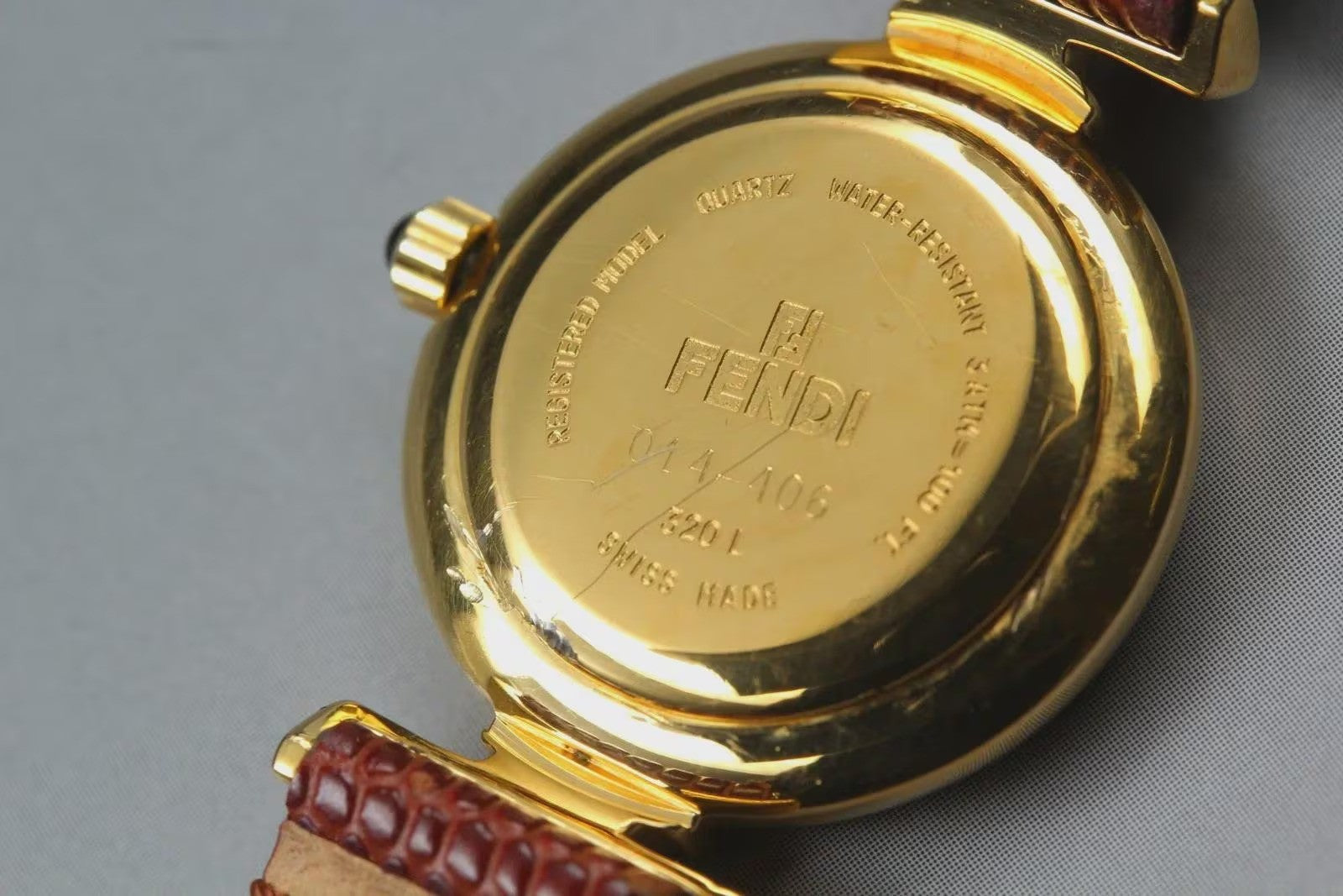 Fendi Orologi Wristwatch - Gold Black, Stainless Steel