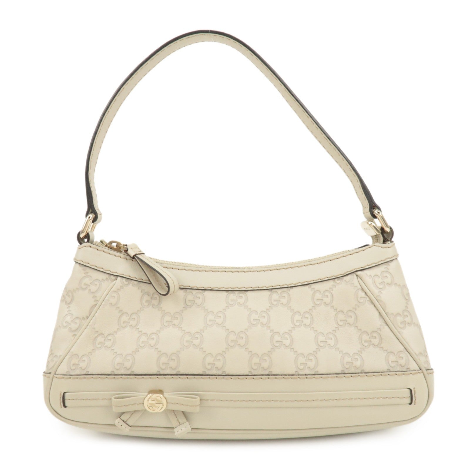 Gucci Hand Bag - Ivory, Leather