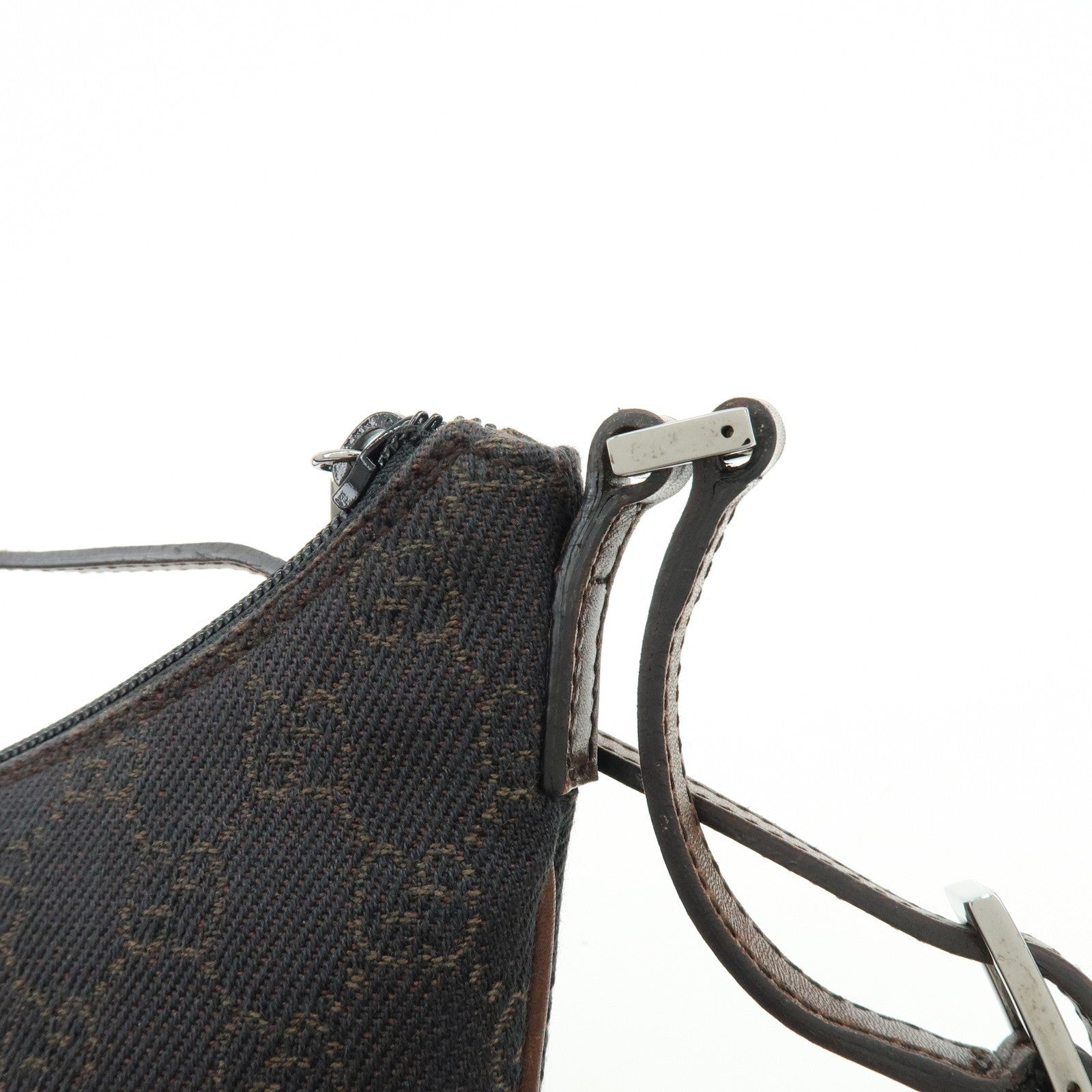Gucci Shoulder Bag - Brown, Canvas and Leather