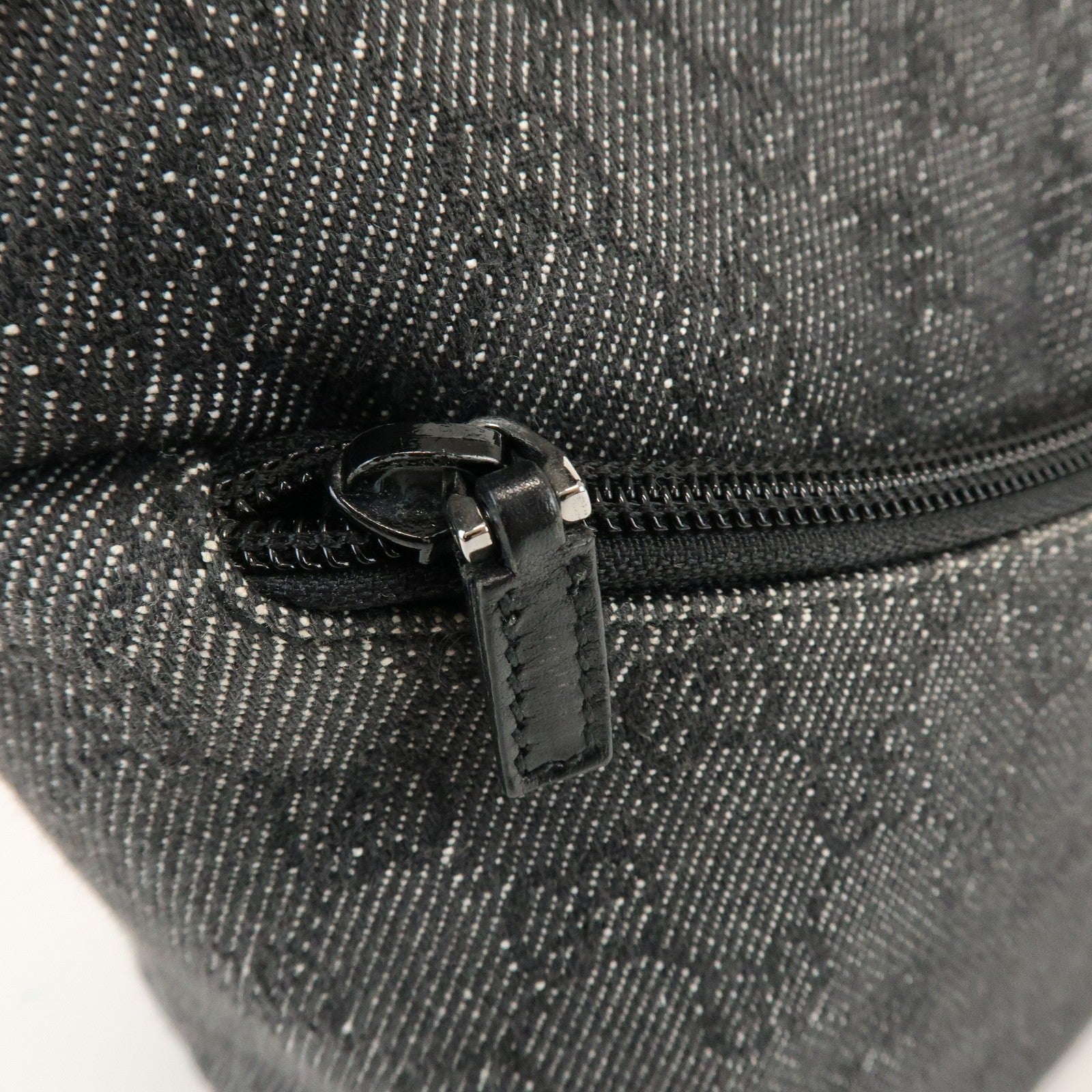 Gucci Shoulder Bag - Black, GG Denim, Leather