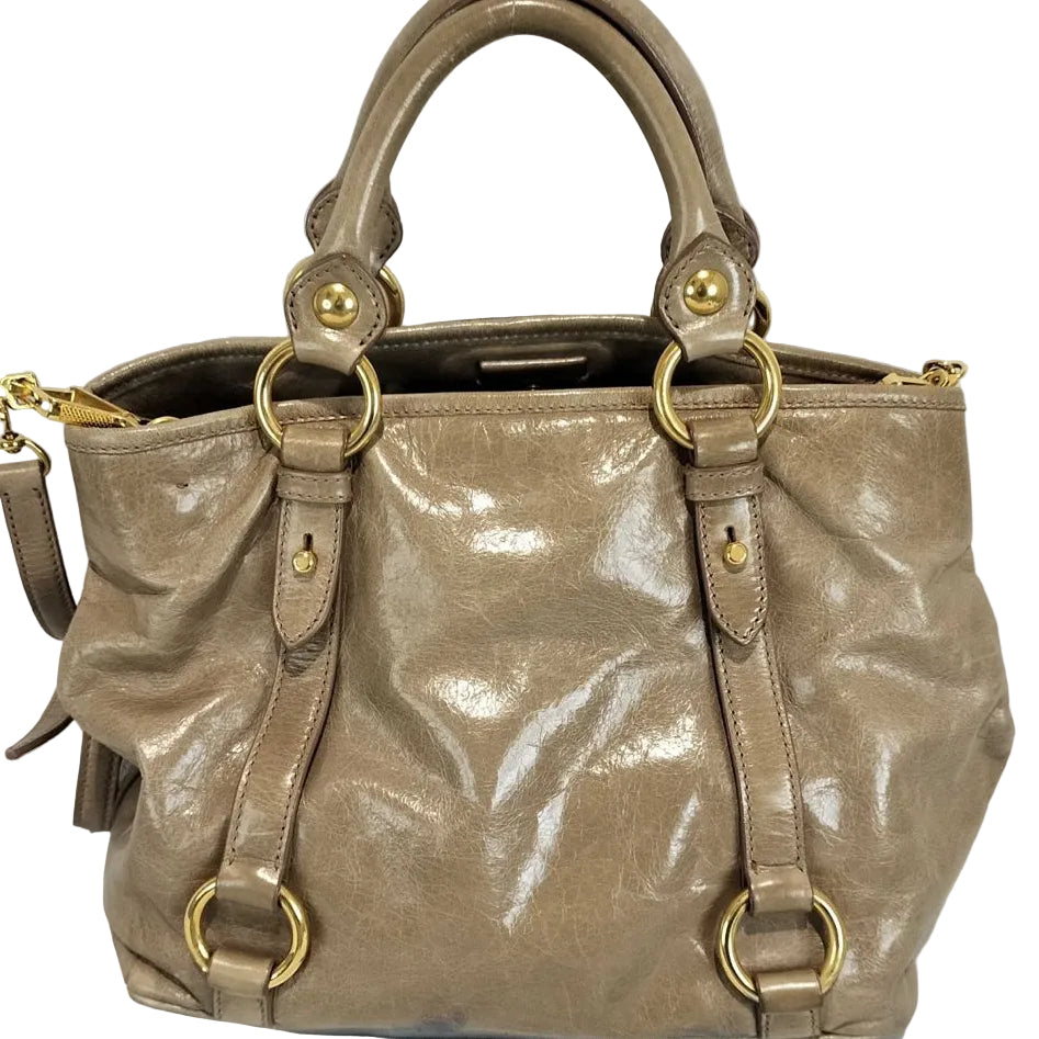 Miu Miu Leather Cross, Shoulder Bag