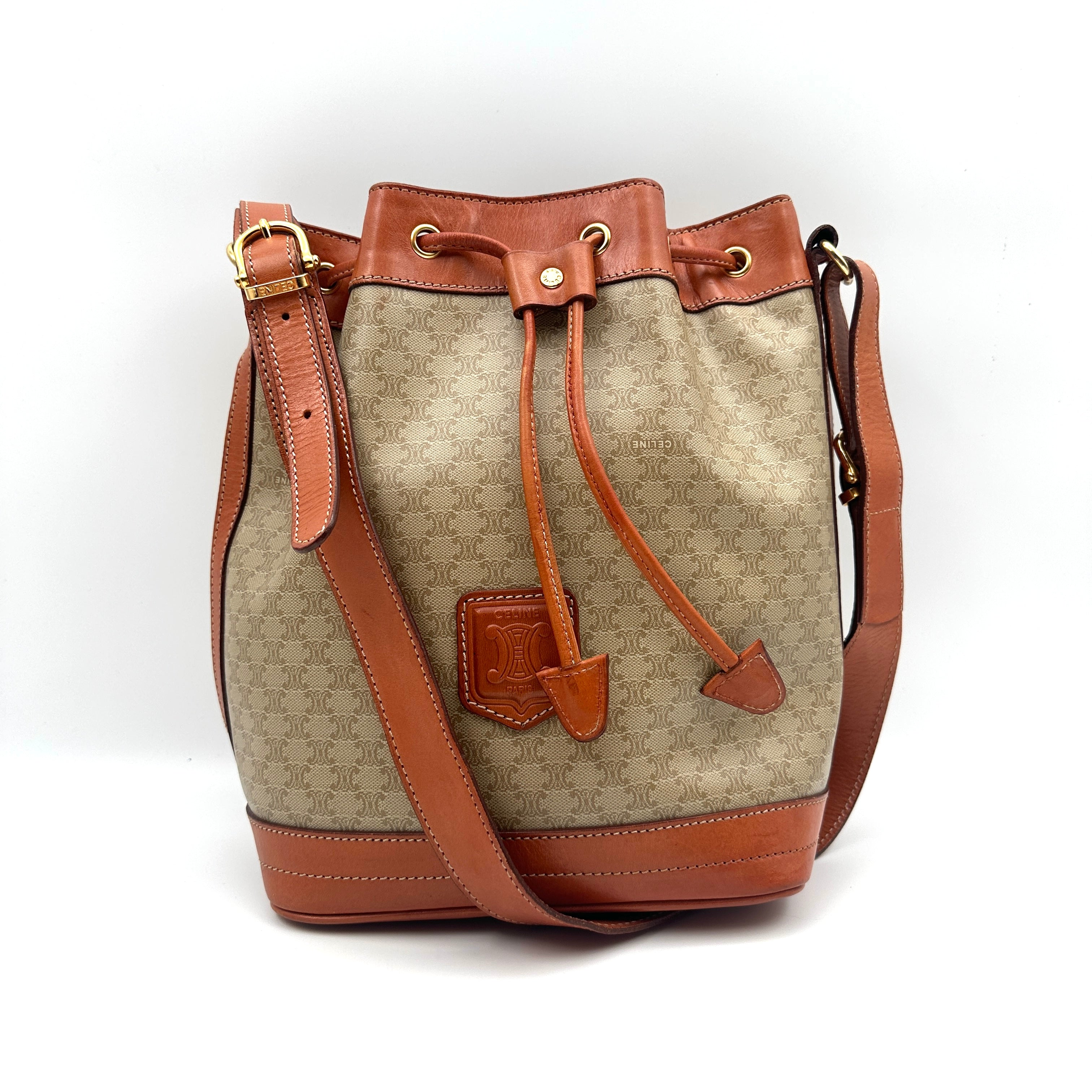 Pvc Triomphe Macadam Shoulder Bag