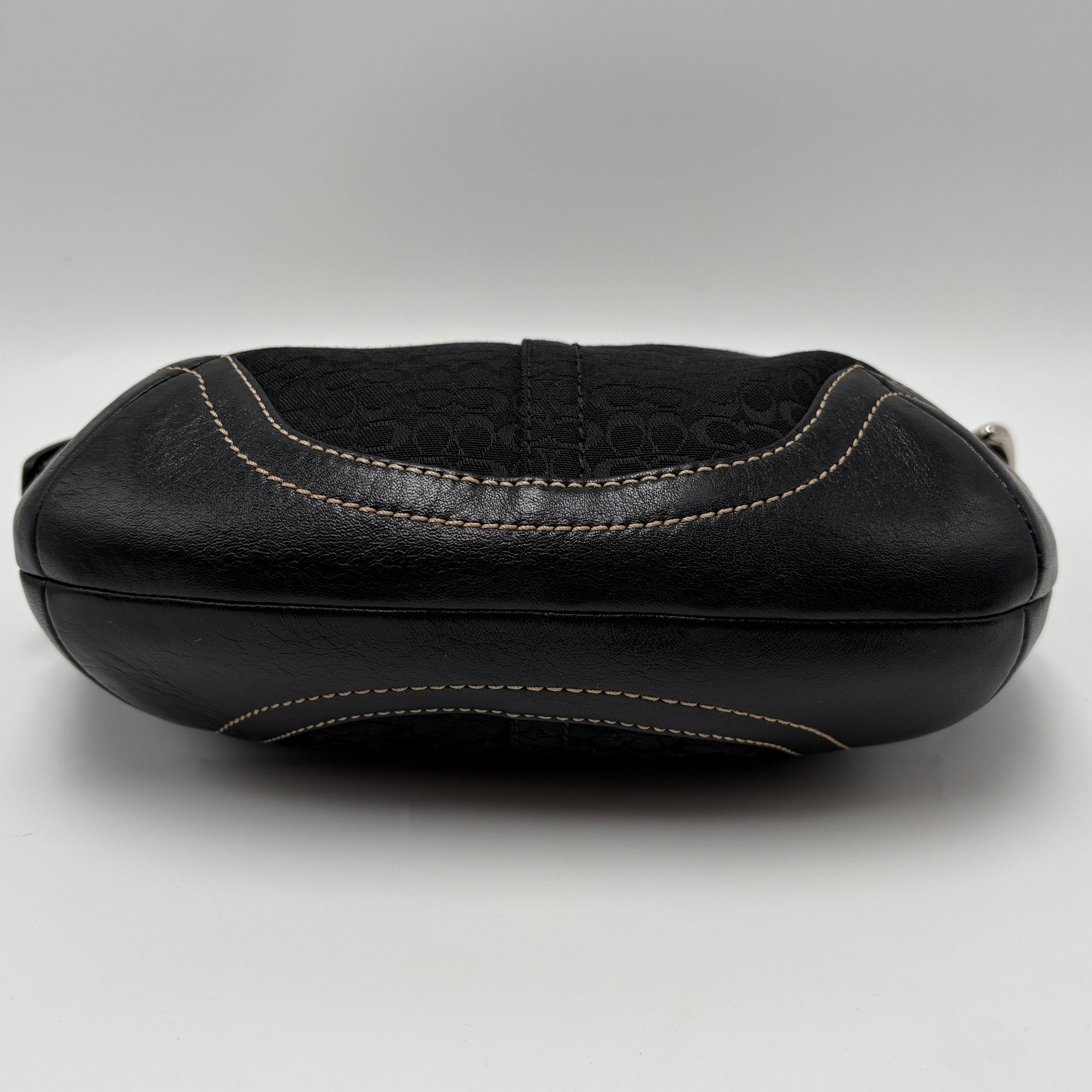 Coach signature shoulder bag