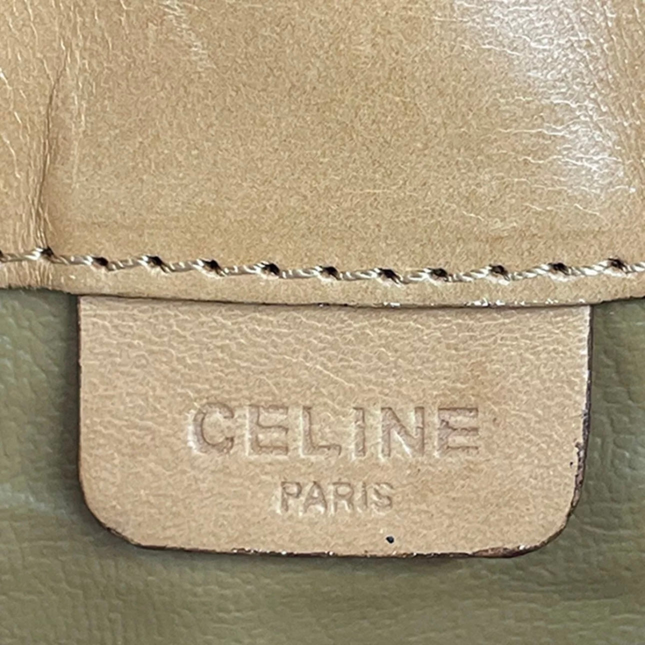 Macadam Leather PVC clutch