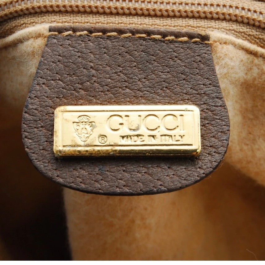 Gucci Vintage GG Supreme Shoulder Bag