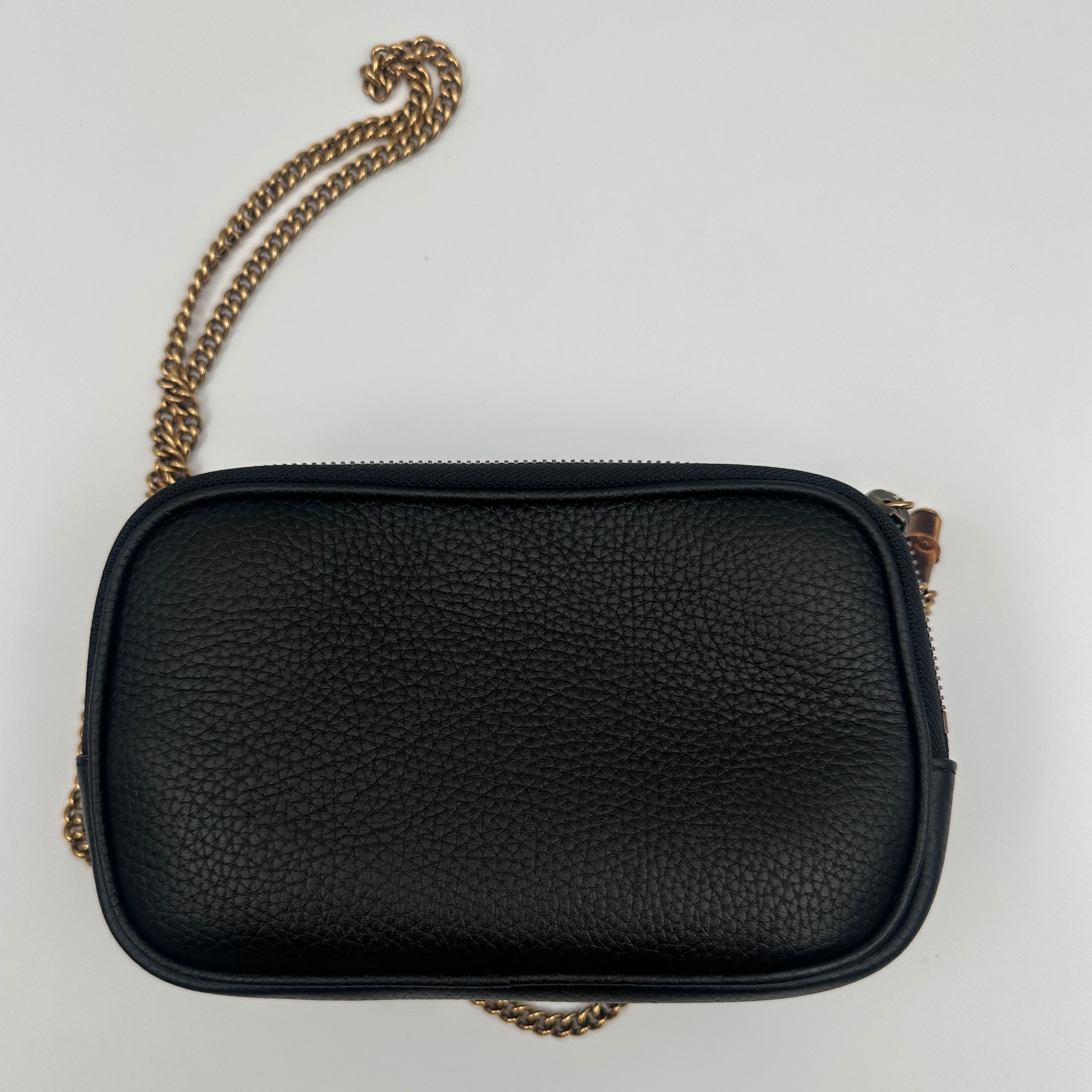 Gucci Double G Super Mini Bag With Bamboo