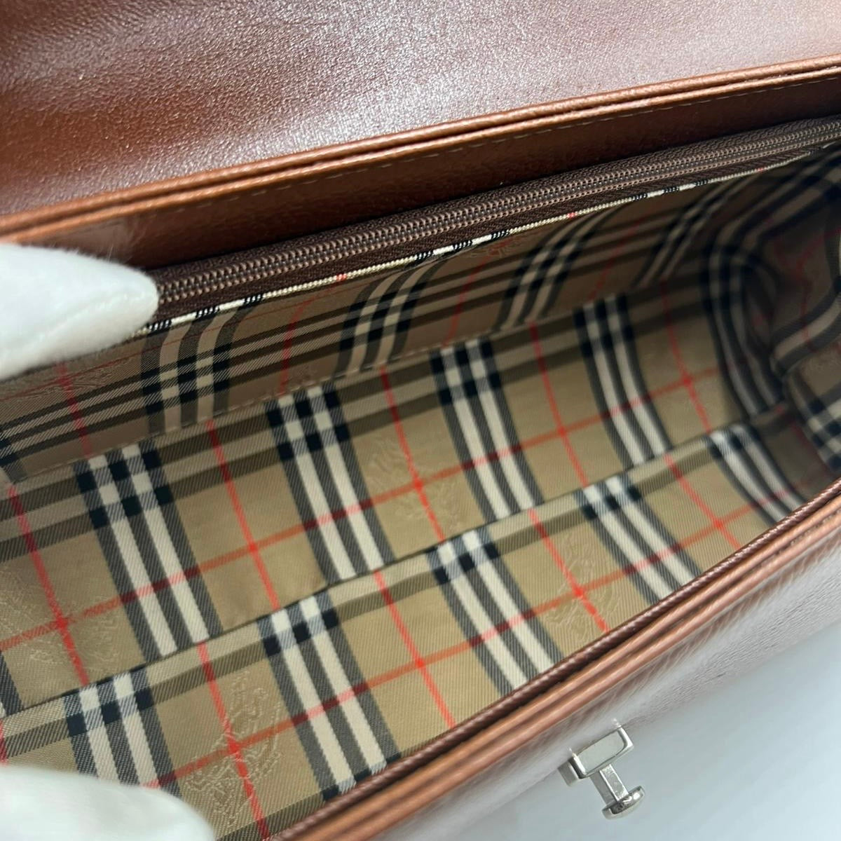 Burberry Leather Hand Bag