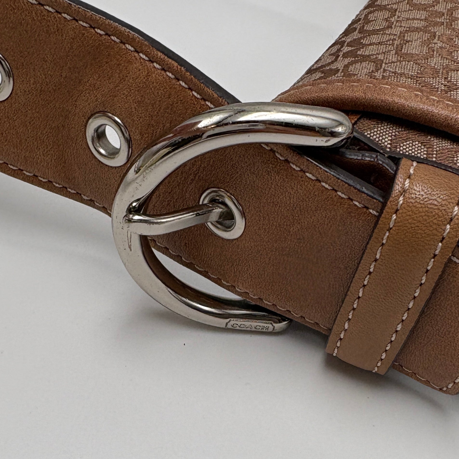 Coach Signature brown bag
