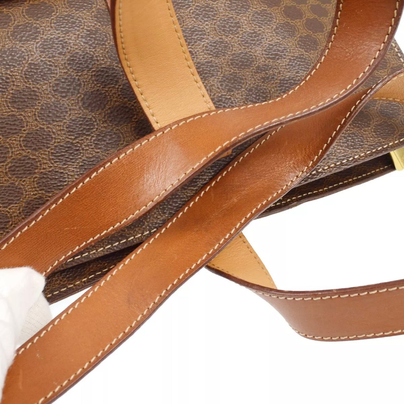 Celine Brown Macadam Tote bag
