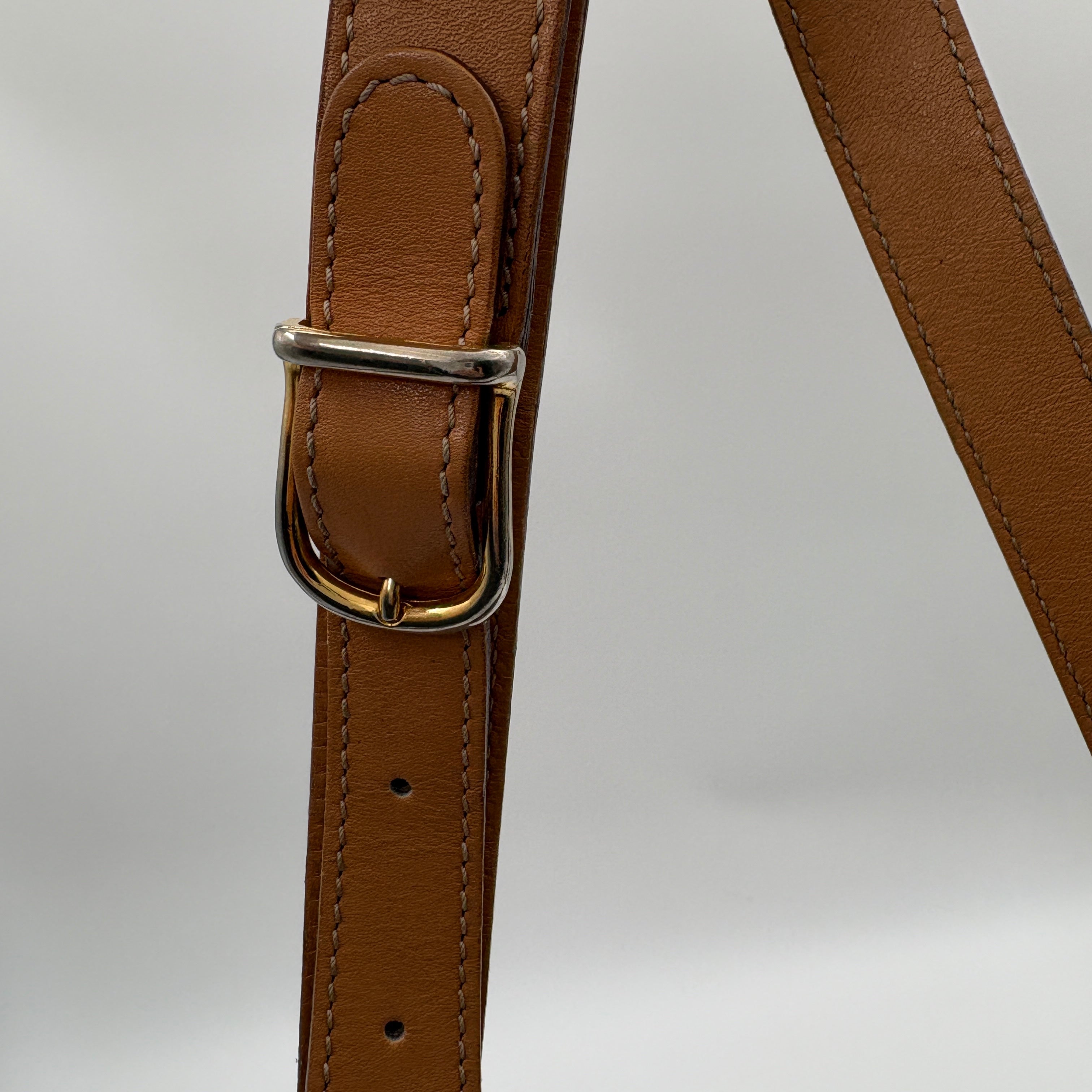 Macadam Triomphe Canvas Bucket Shoulder Bag