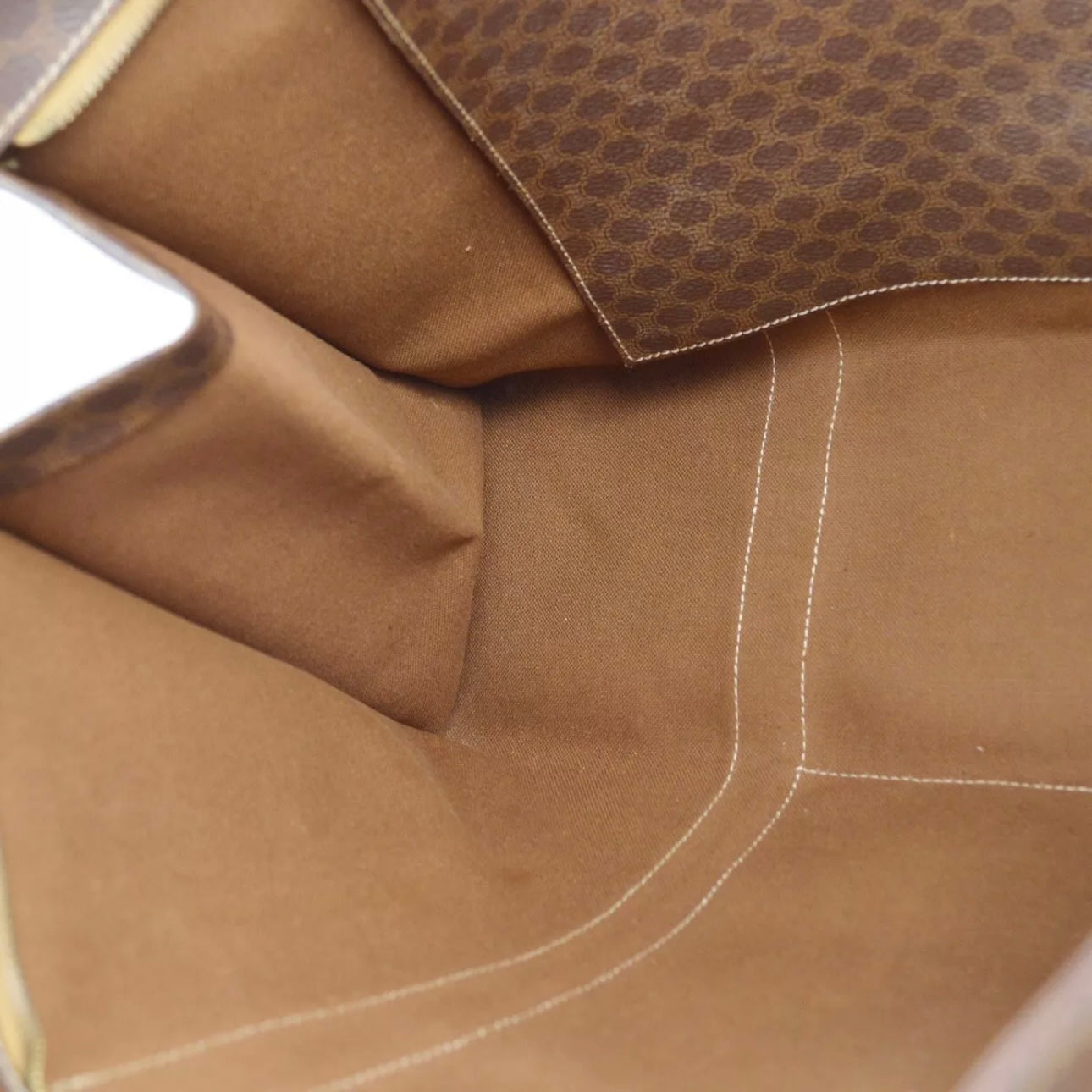 Celine Brown Macadam Tote bag