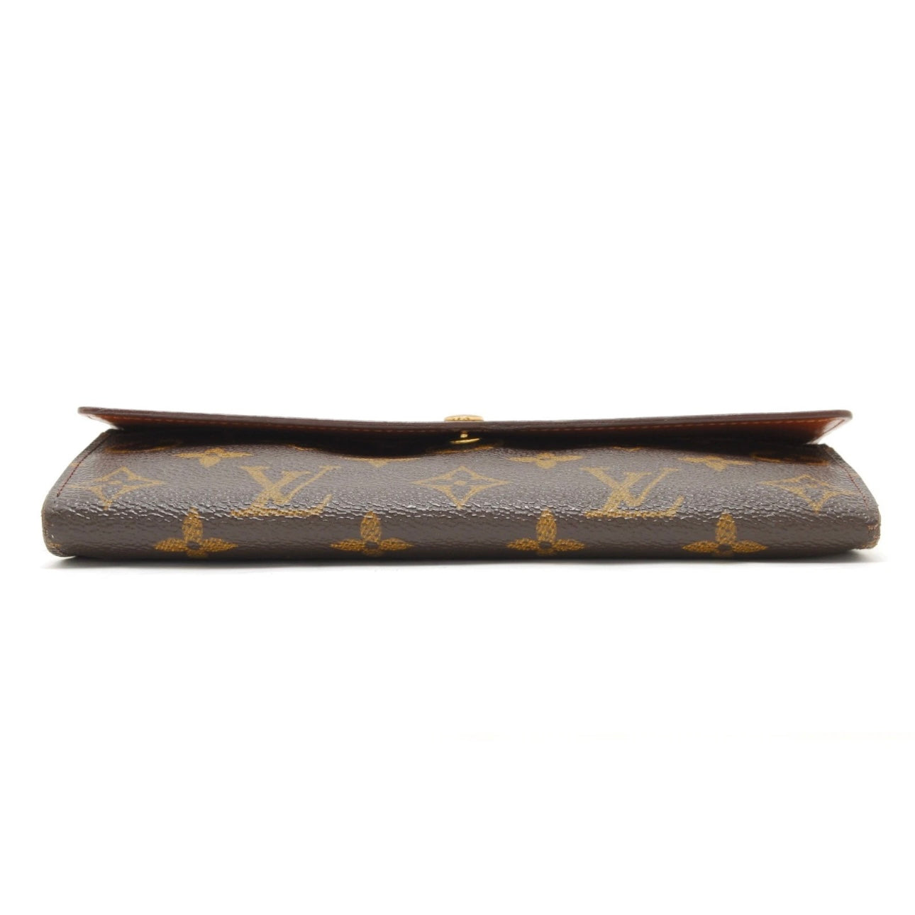 Louis Vuitton Monogram Pochette Porto Monnet Purse Leather Wallet