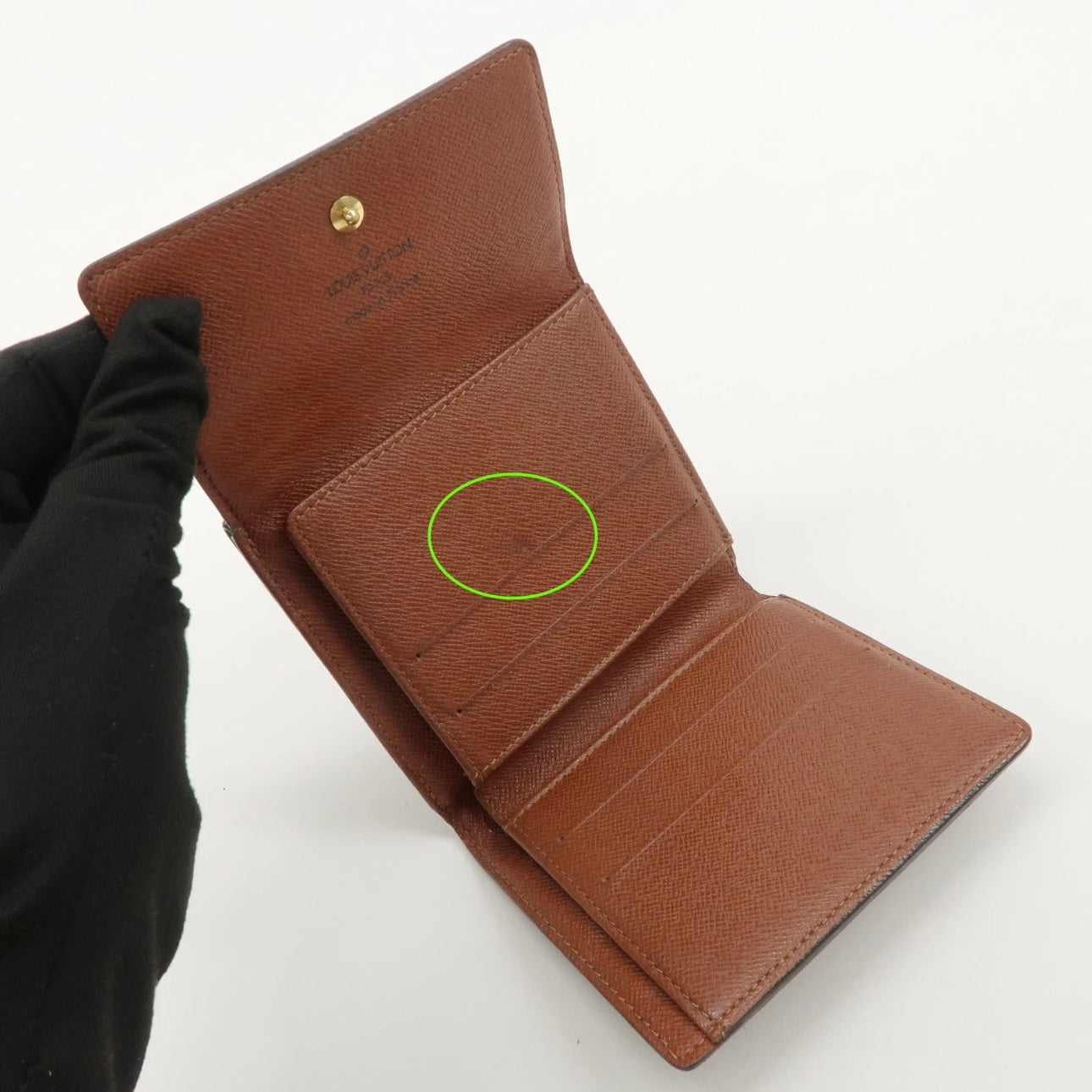 Louis Vuitton Monogram Porte Monnaie Billet Carte Credit