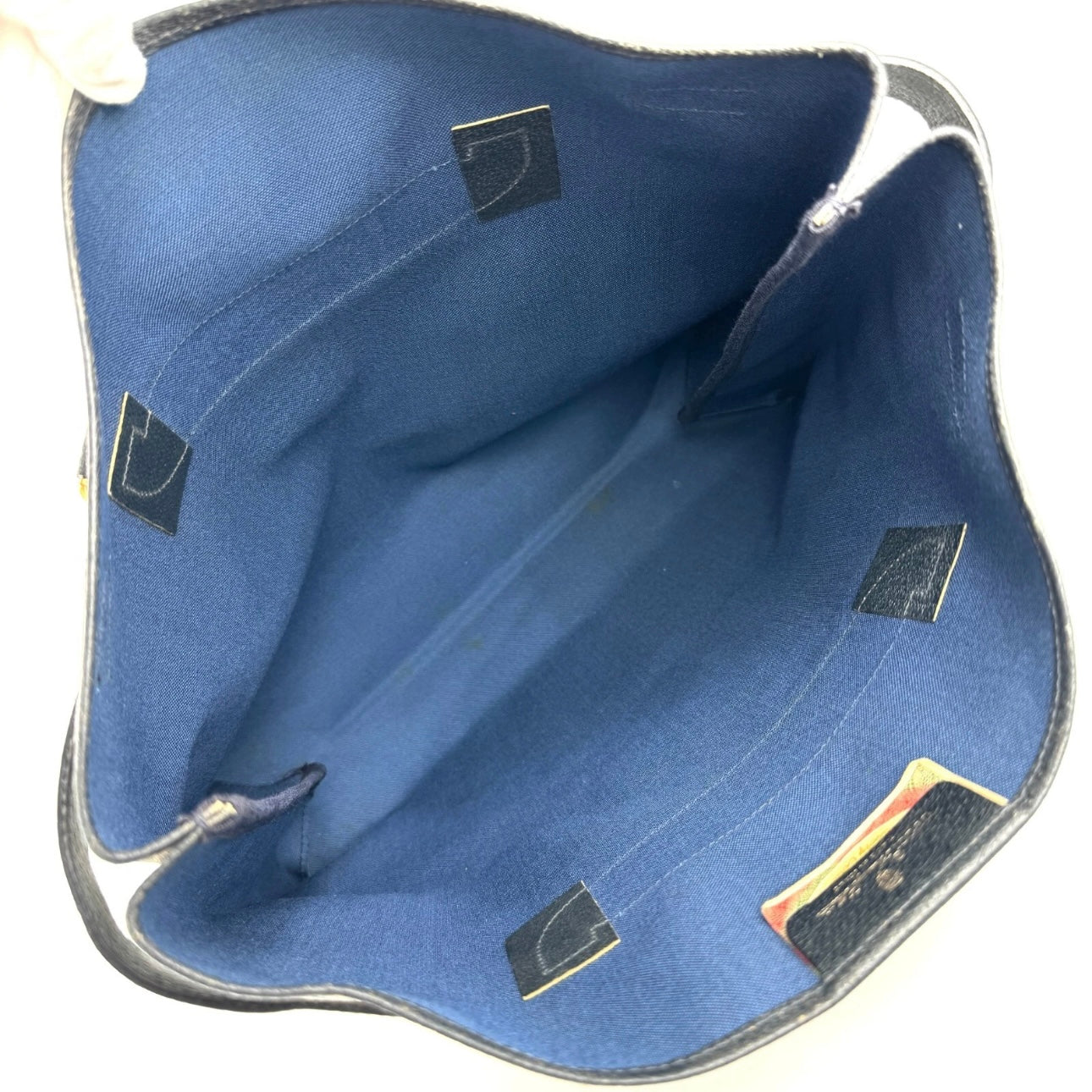 GUCCI Supreme Tote Bag GG Navy