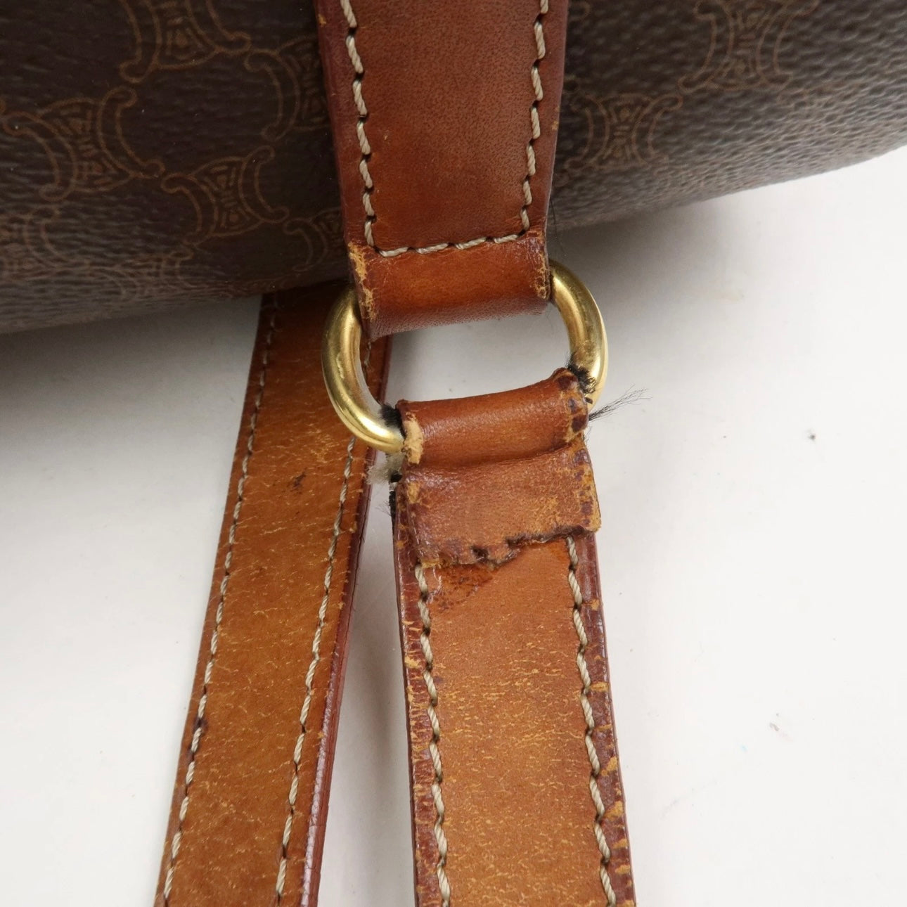 CELINE Macadam Shoulder Bag