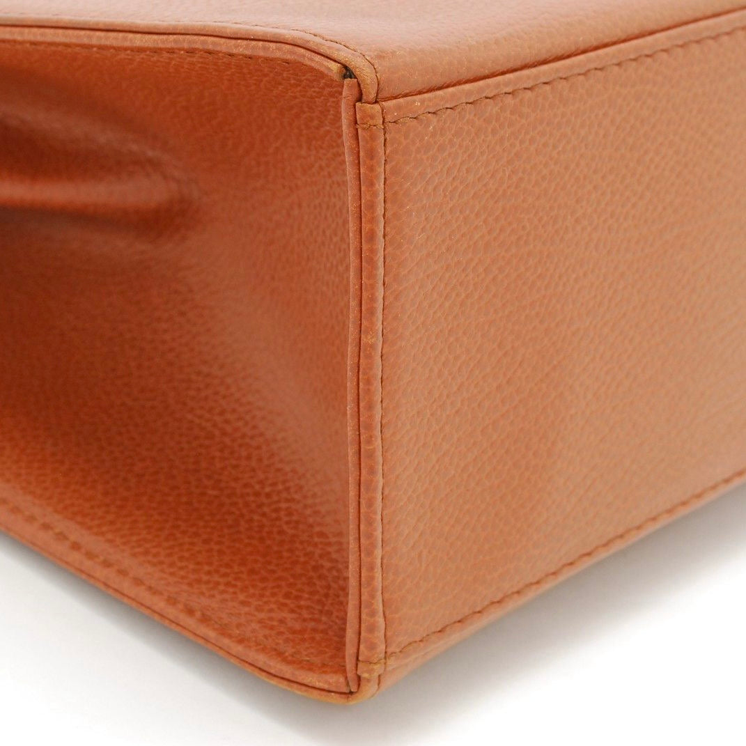 Saint Laurent Stitch Cassandra Handbag - Brown, Leather