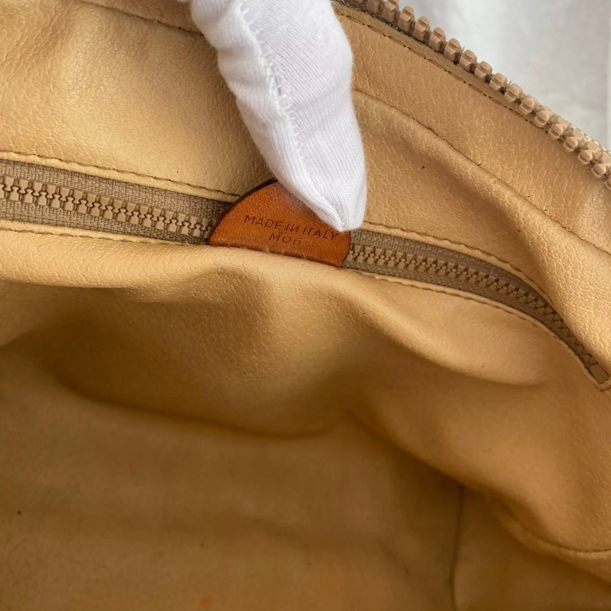 Macadam vintage clutch
