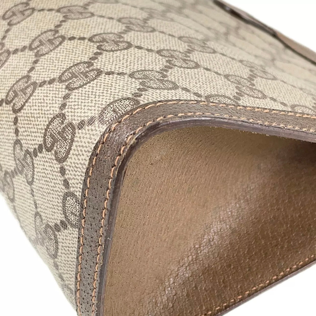 Sherry Line PVC Leather Clutch