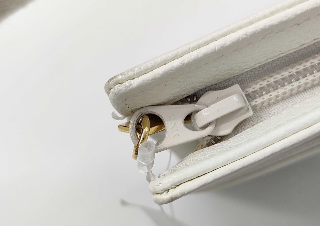 Saint Laurent White Vintage clutch