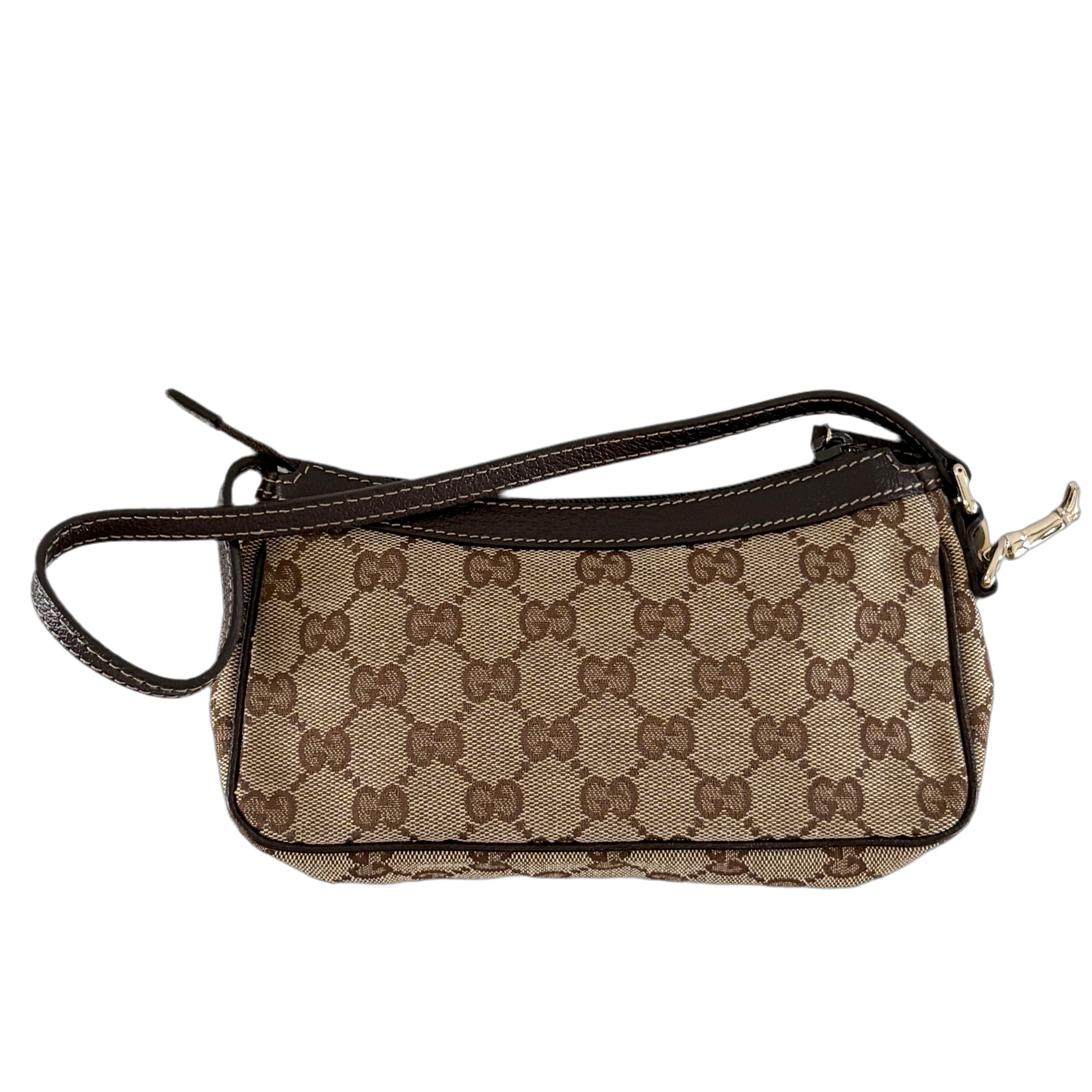 Gucci GG SHW Shoulder Bag Canvas Brown