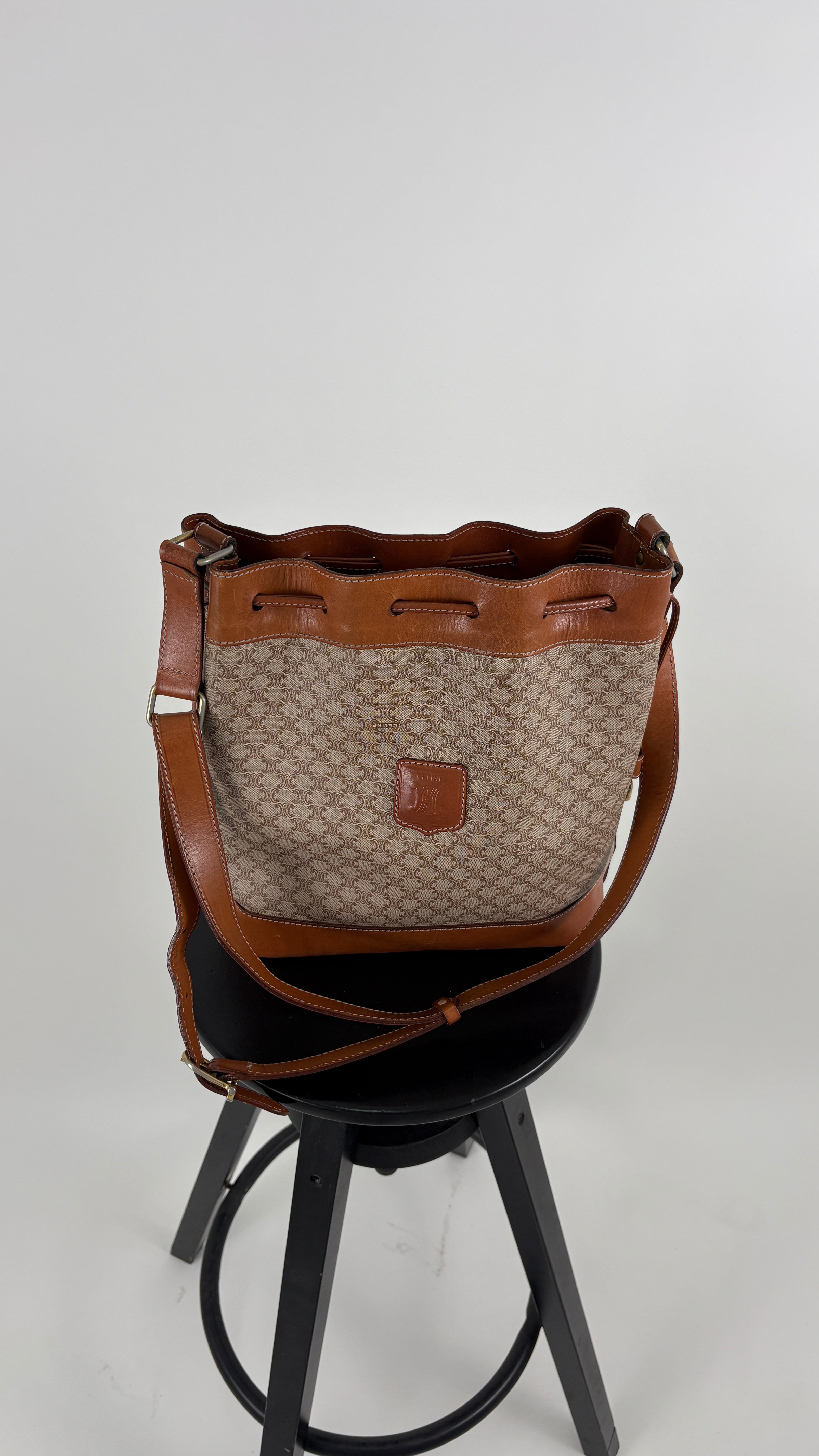 Celine Macadam Bucket Bag