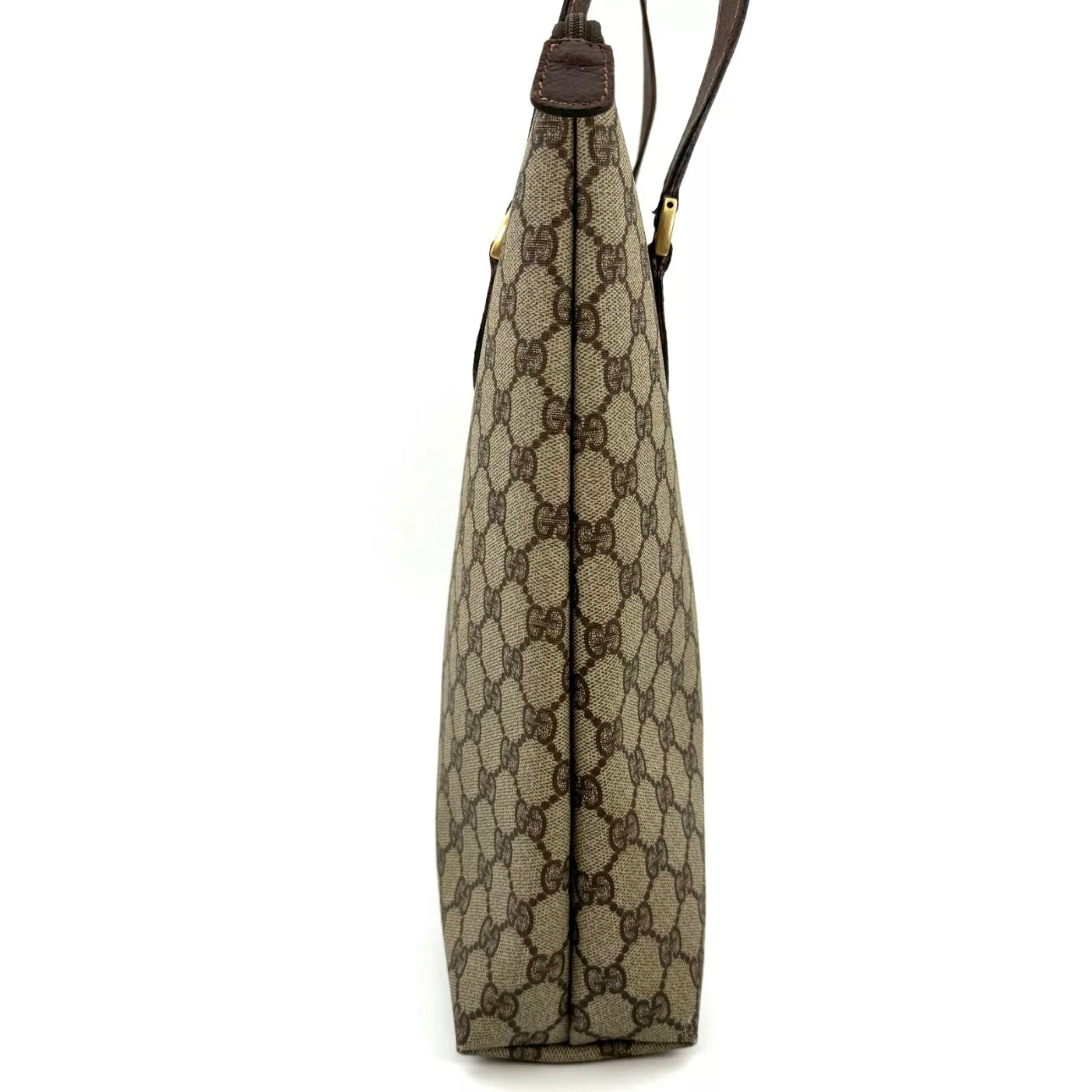 Gucci Tote Bag Sherry Line Supreme Brown