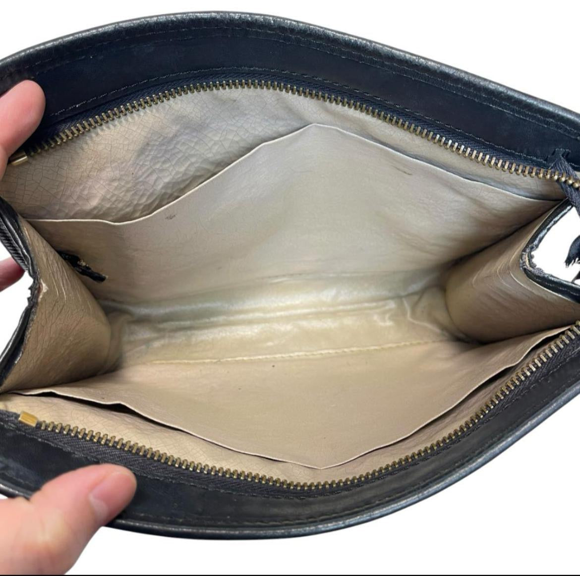 Dior Trotter Navy Clutch