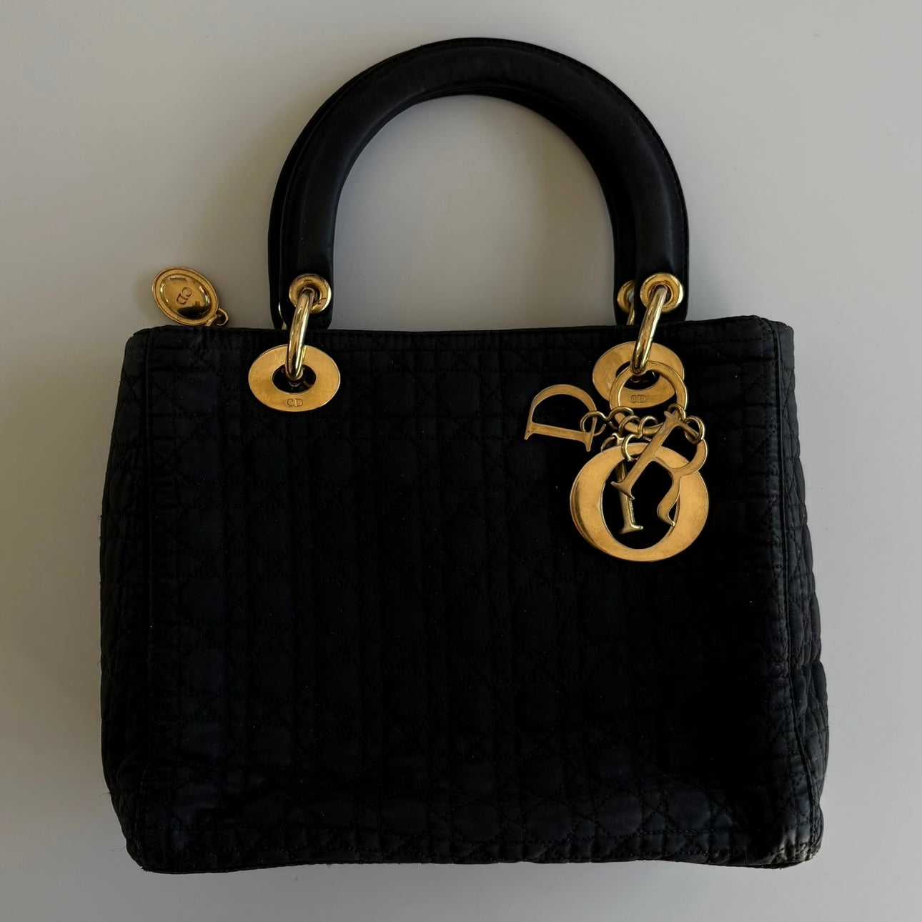 Lady Dior nylon bag