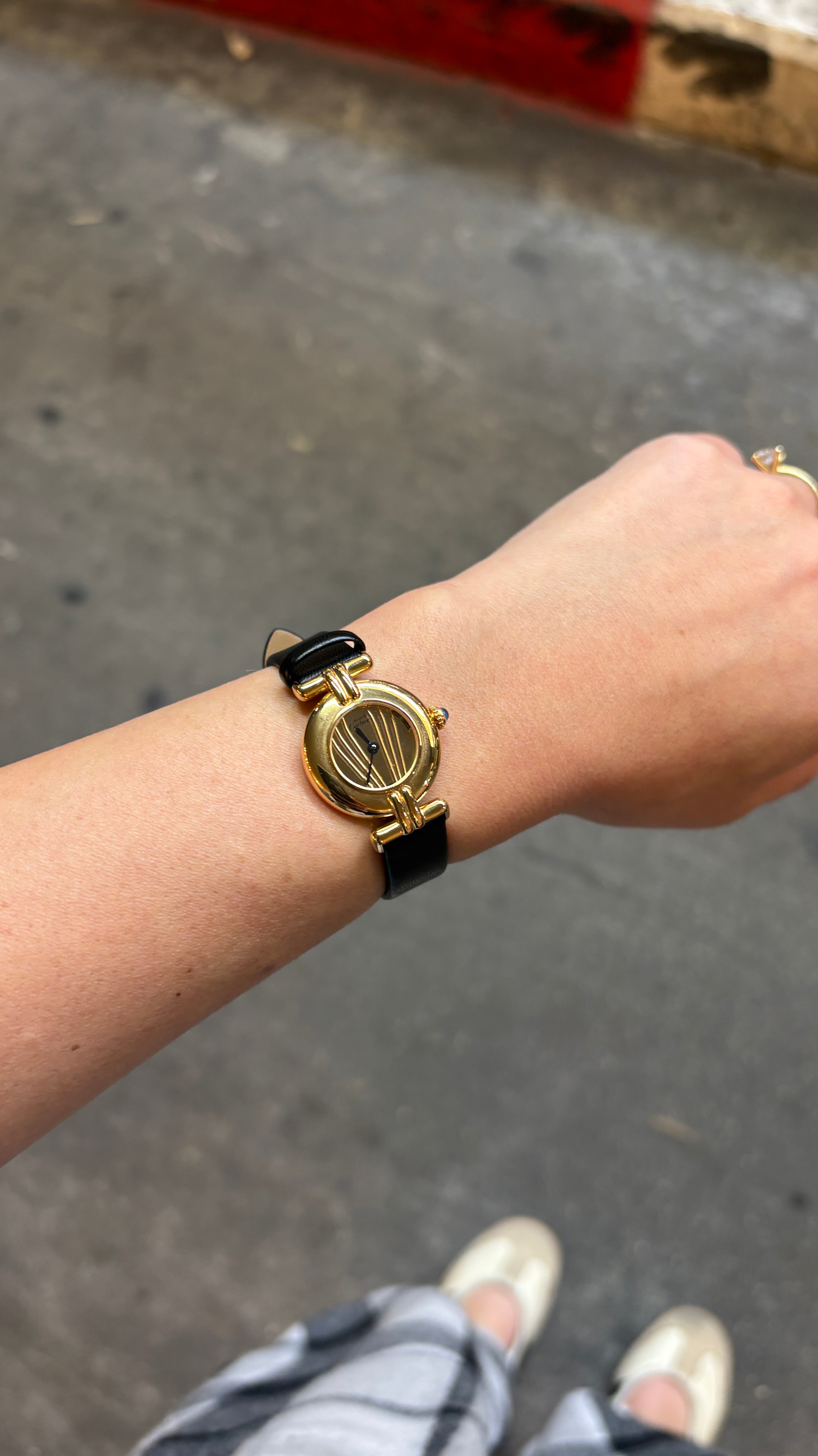 Cartier Must Colisee Vermeil SM Wristwatch - Champagne, Vermeille