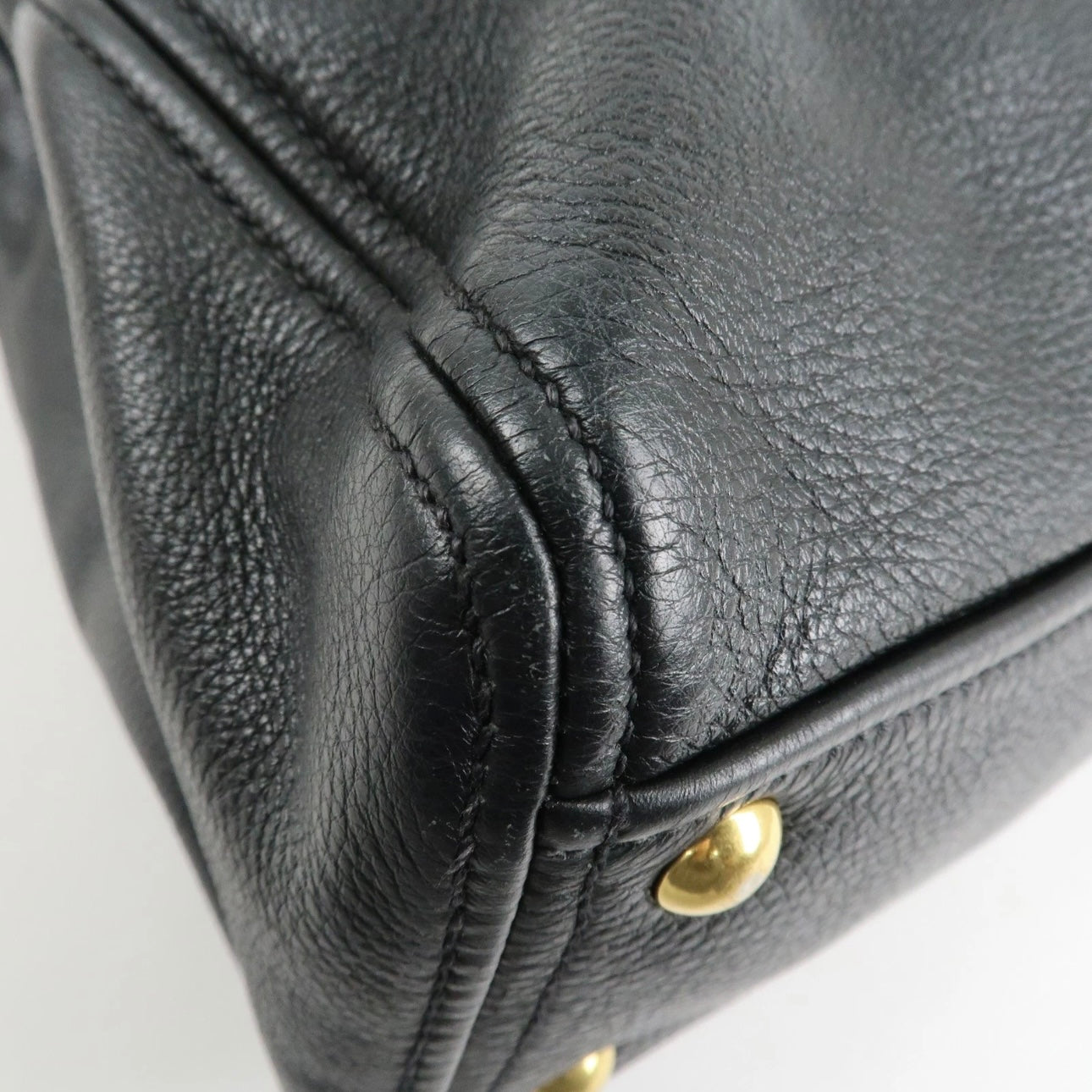 MIU MIU Shoulder Bag - Black, Leather