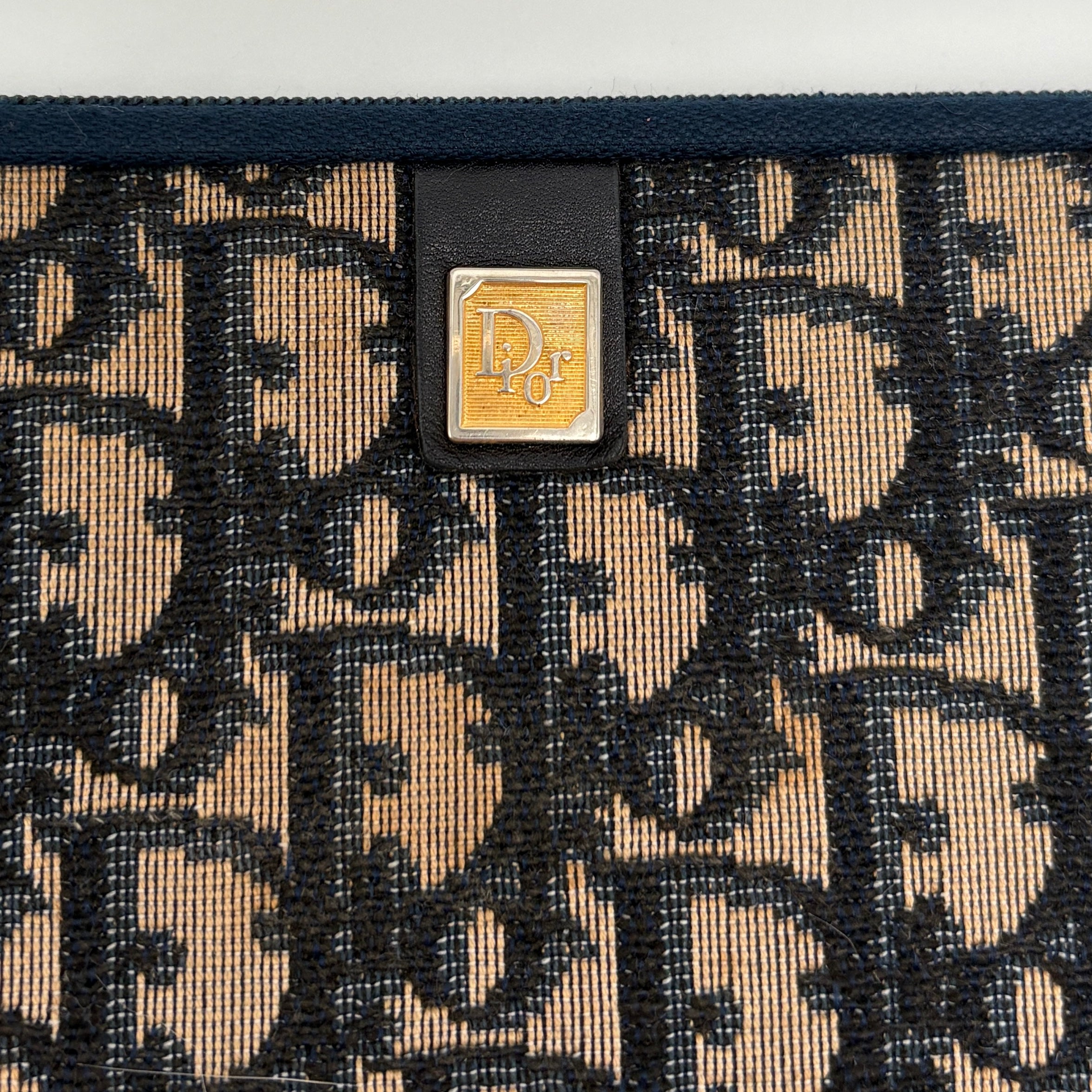 Dior Trotter clutch blue