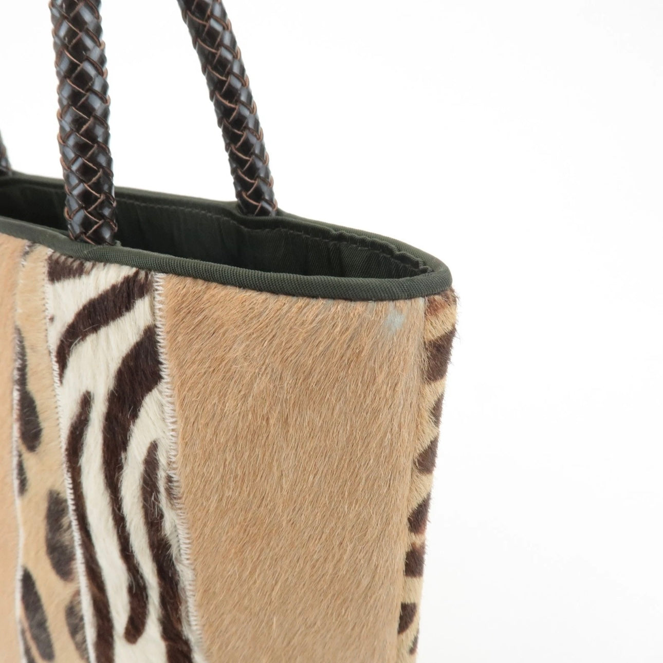 Christian Dior Hand Bag - Beige, Brown, Unborn Calf