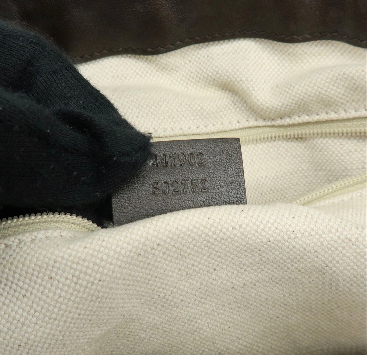 Gucci 2Way Bag - Beige Brown, GG Canvas Leather