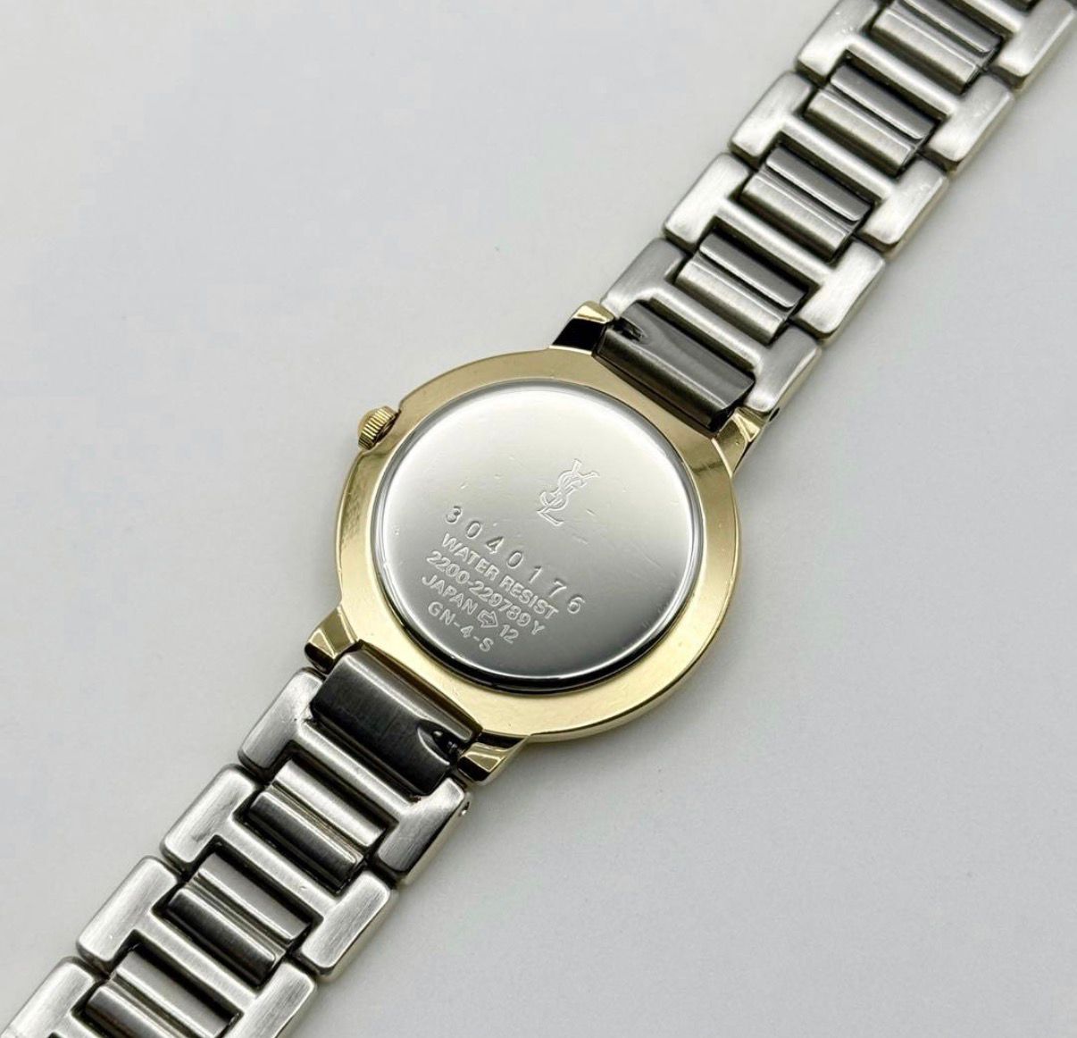 Saint Laurent watch- Gold plated& Silver