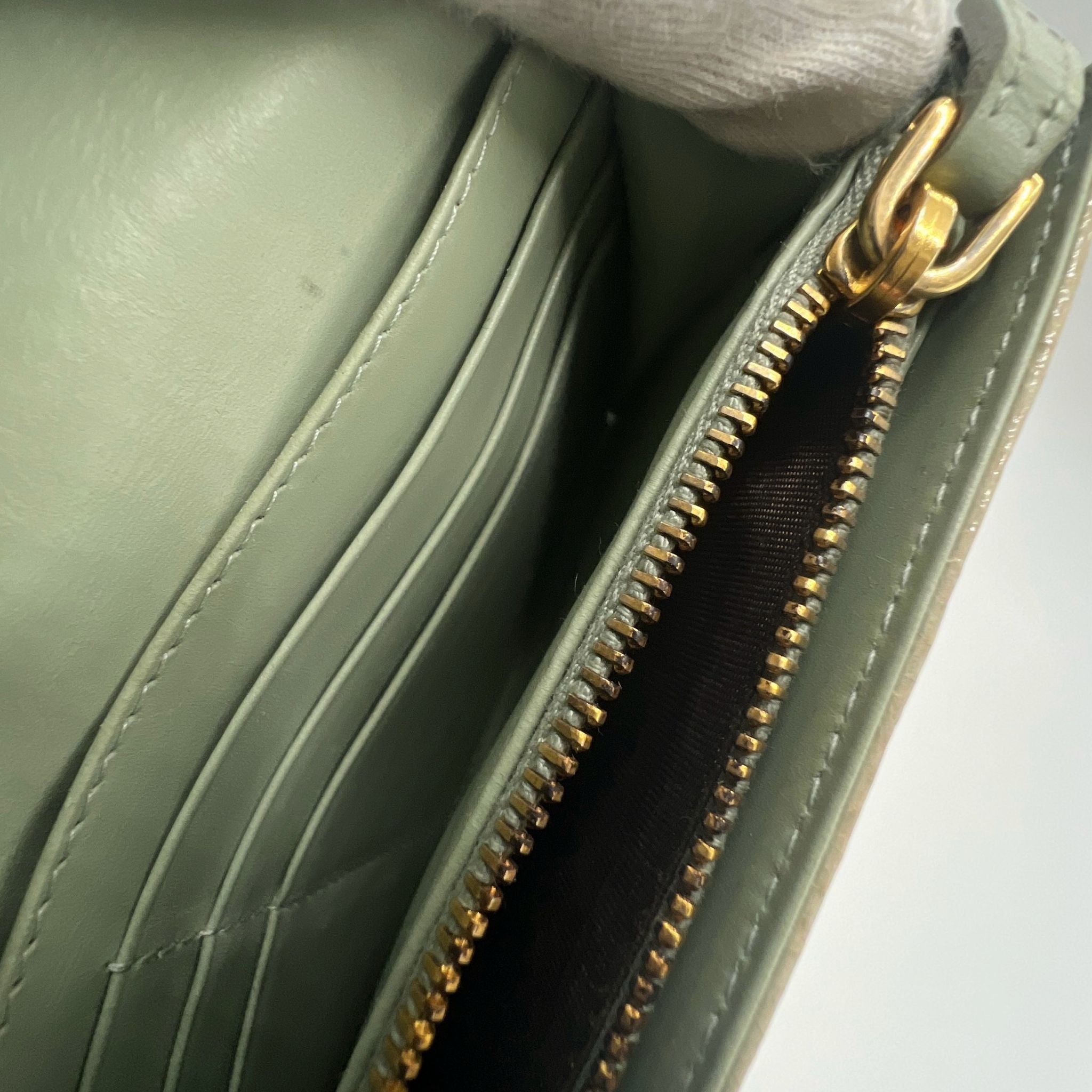 Miu Miu Leather Bifold Wallet