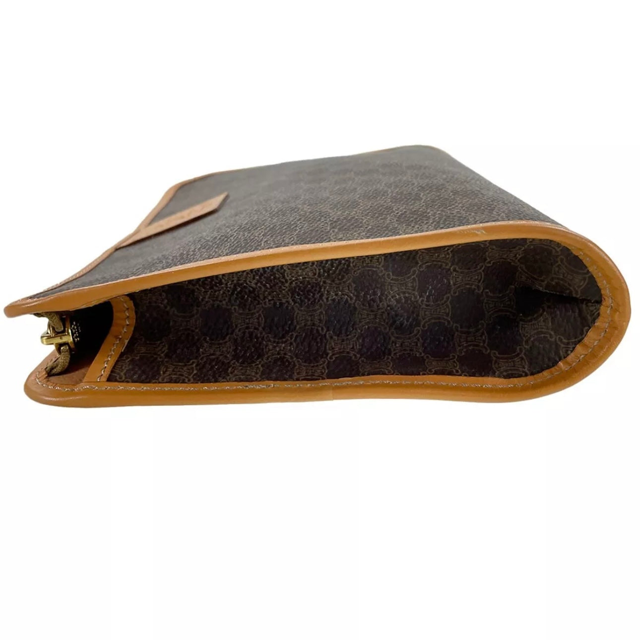 Macadam Leather PVC Clutch