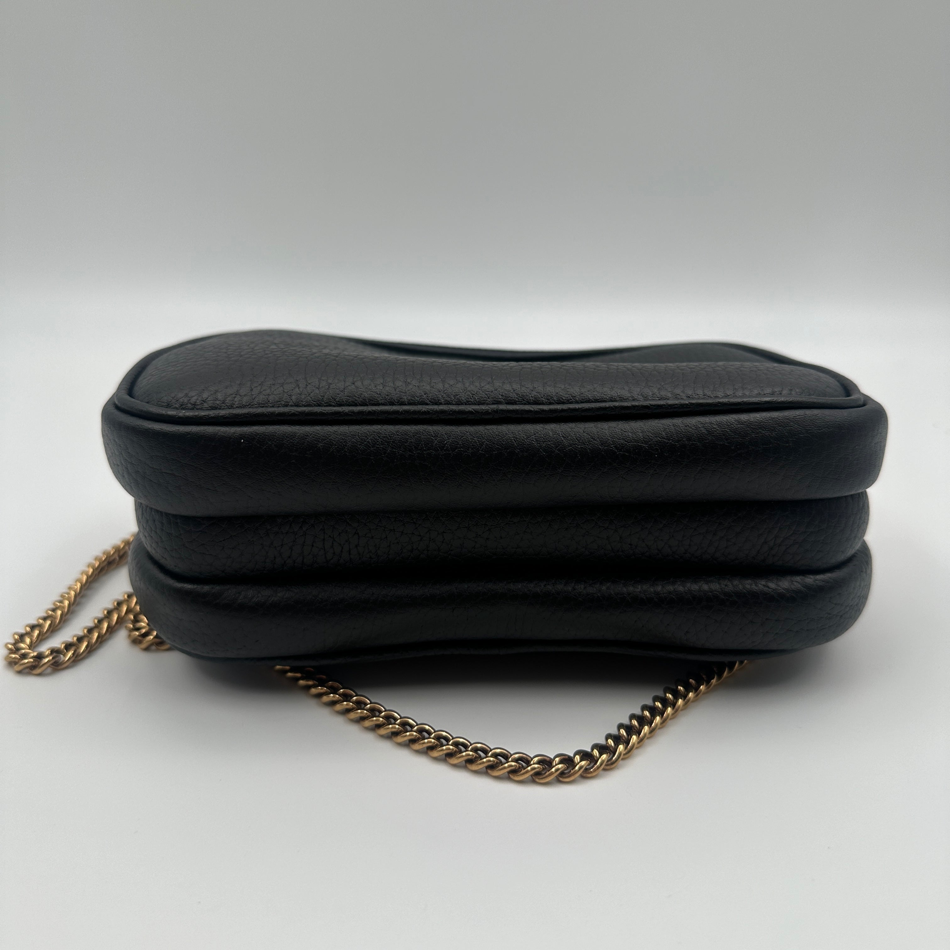 Gucci Double G Super Mini Bag With Bamboo