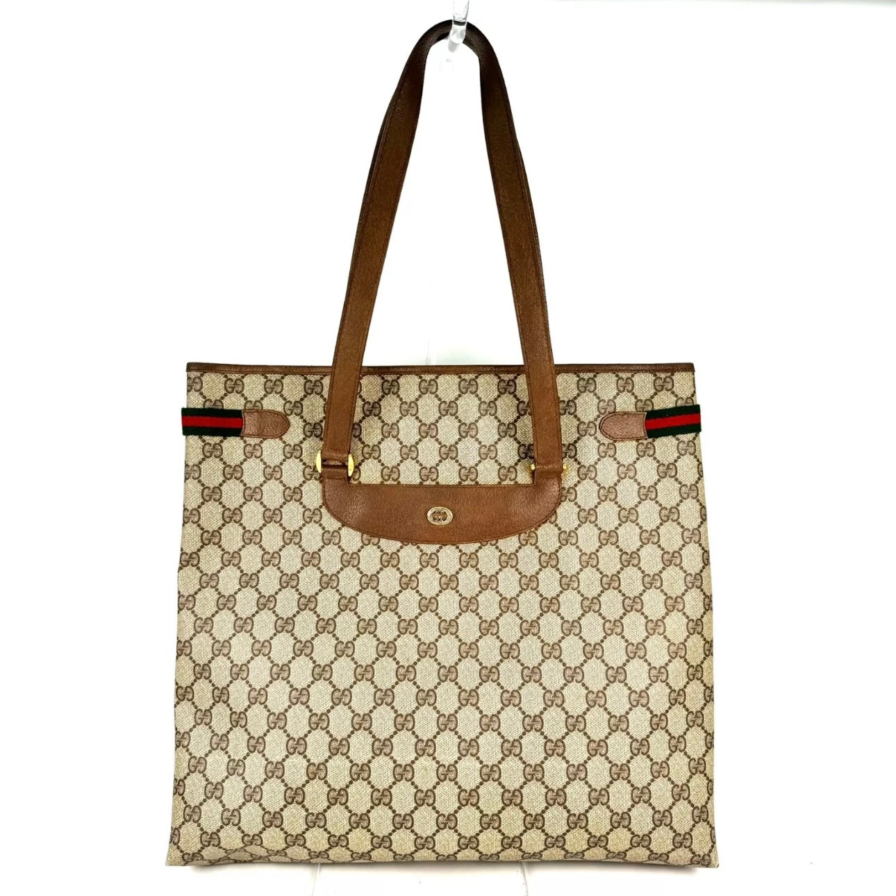 Gucci Tote Bag PVC Sherry Line