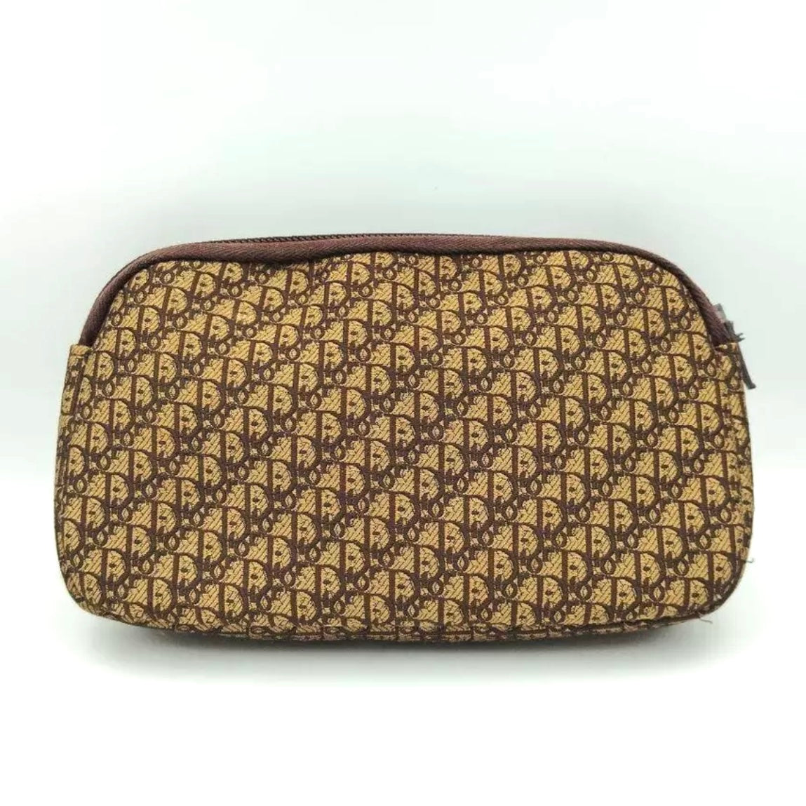 Christian Dior Trotter Pouch Brown