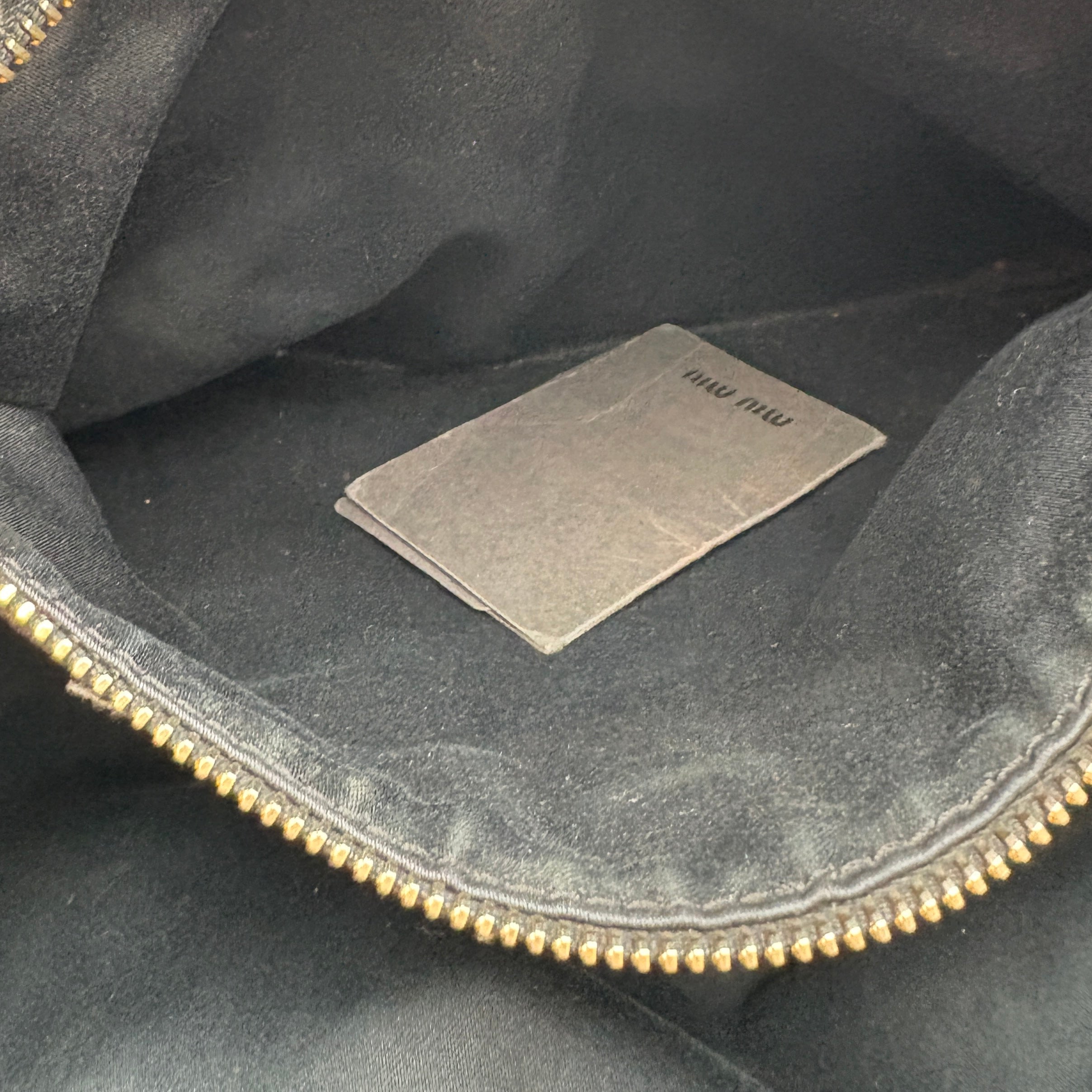 Miu Miu Leather Hand & Crossbody bag