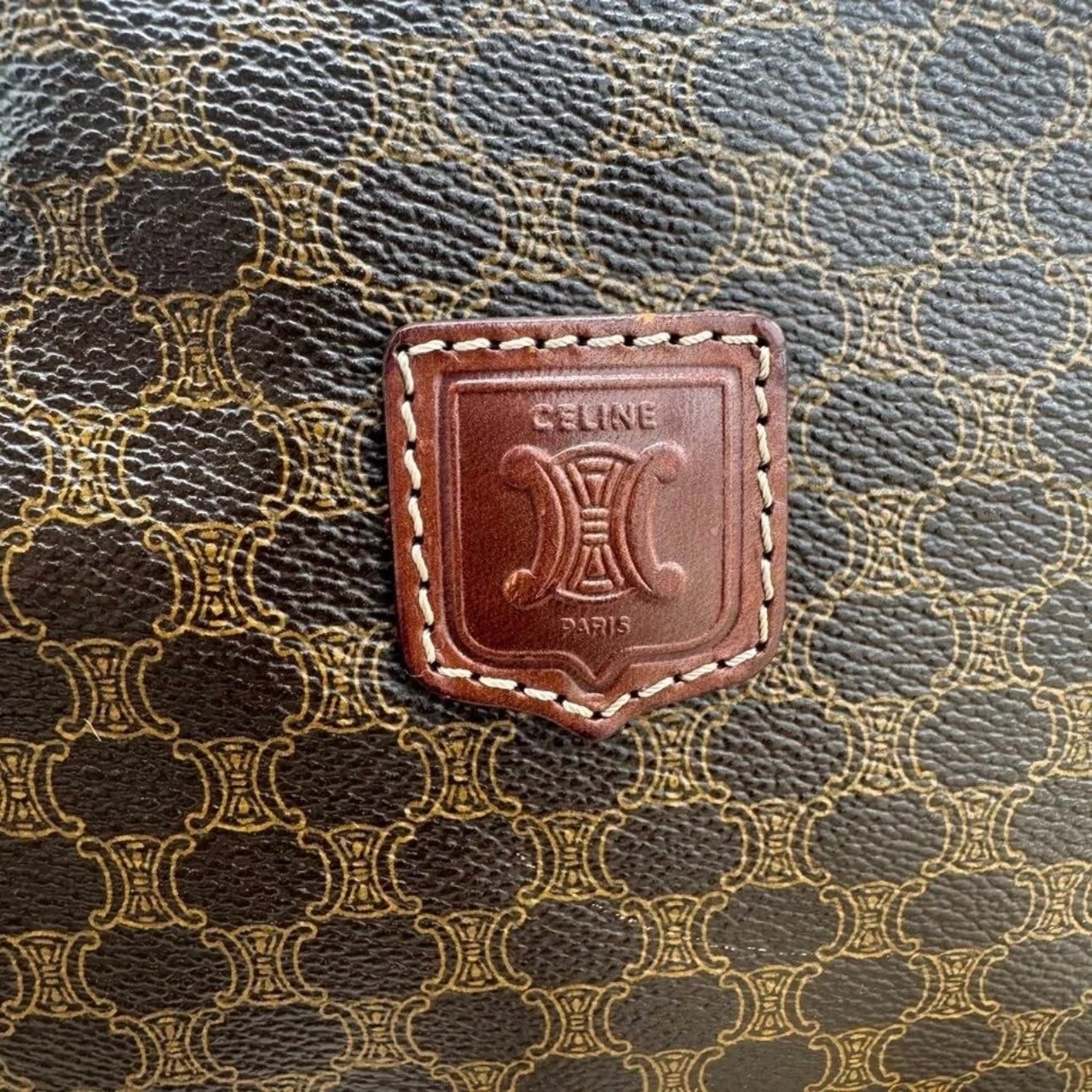 Celine vintage Macadam clutch