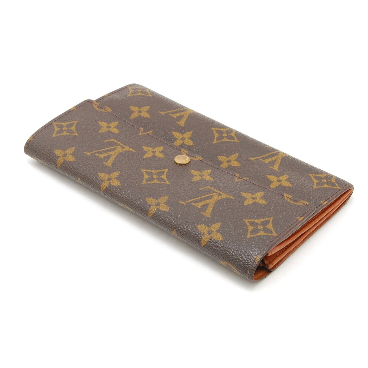 Louis Vuitton Monogram Pochette Porto Monnet Purse Leather Wallet