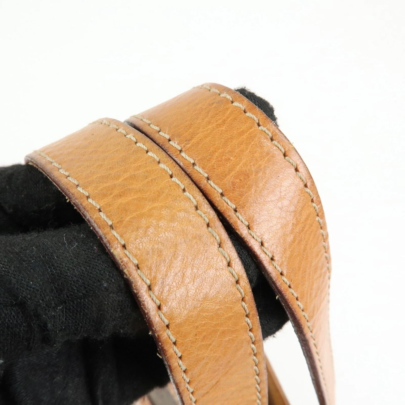 CELINE Macadam Tote Shoulder Bag Brown