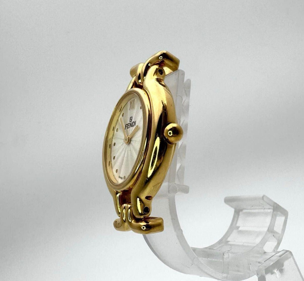 Fendi 640L Wristwatch - Gold, Stainless Steel