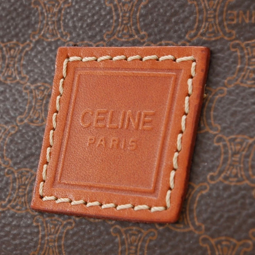 CELINE Macadam Clutch Bag/ Cosmetic Pouch