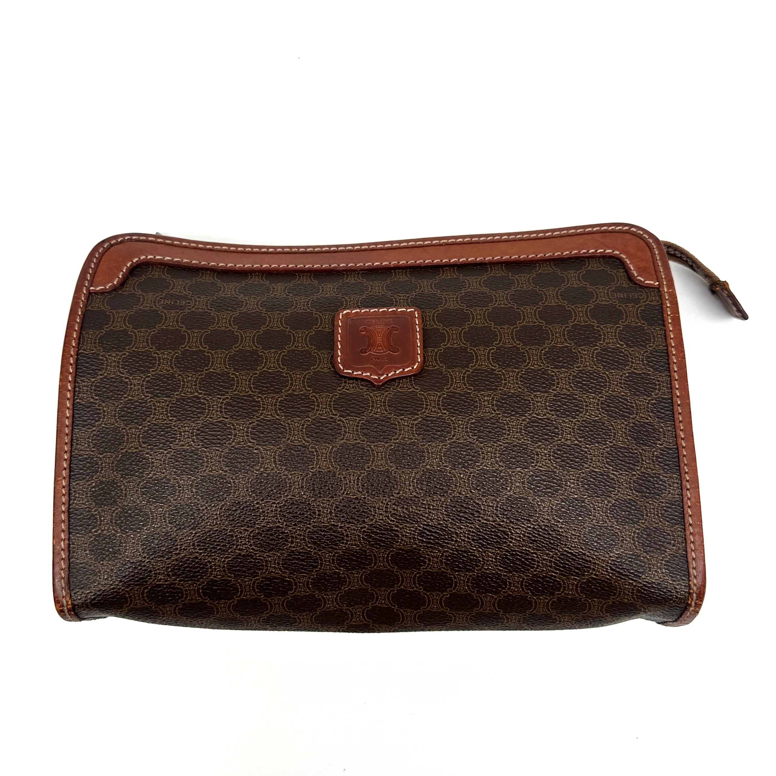 Macadam brown clutch