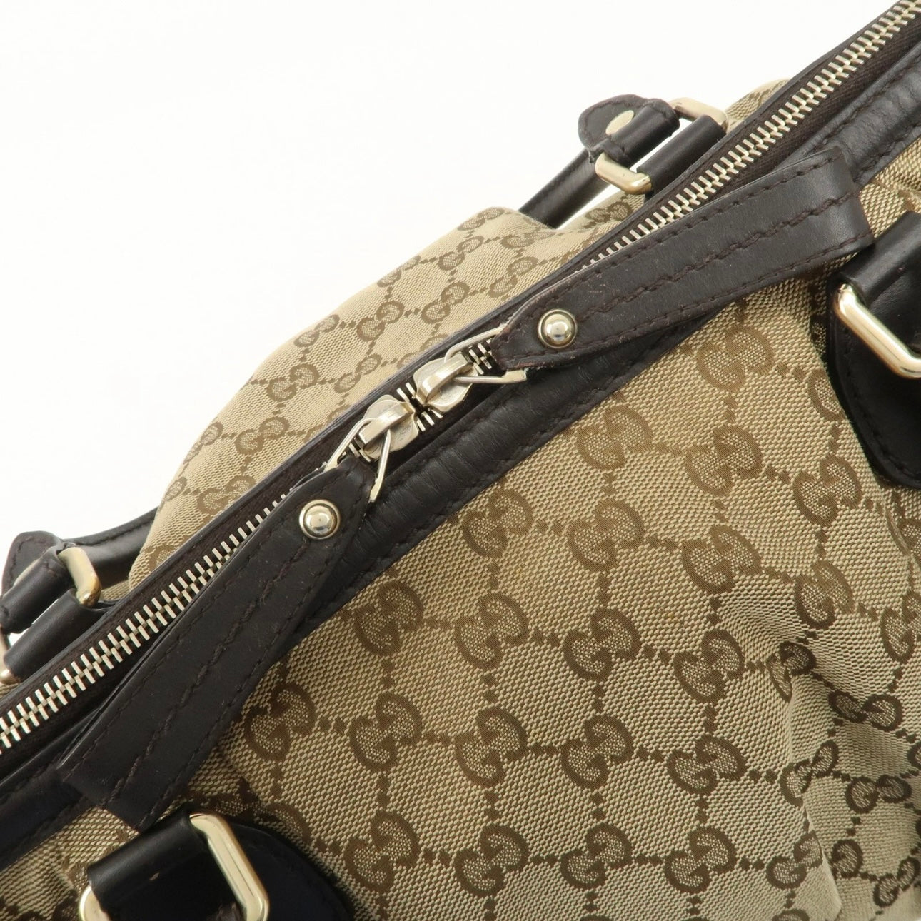 GUCCI Sukey Canvas - Brown GG Canvas