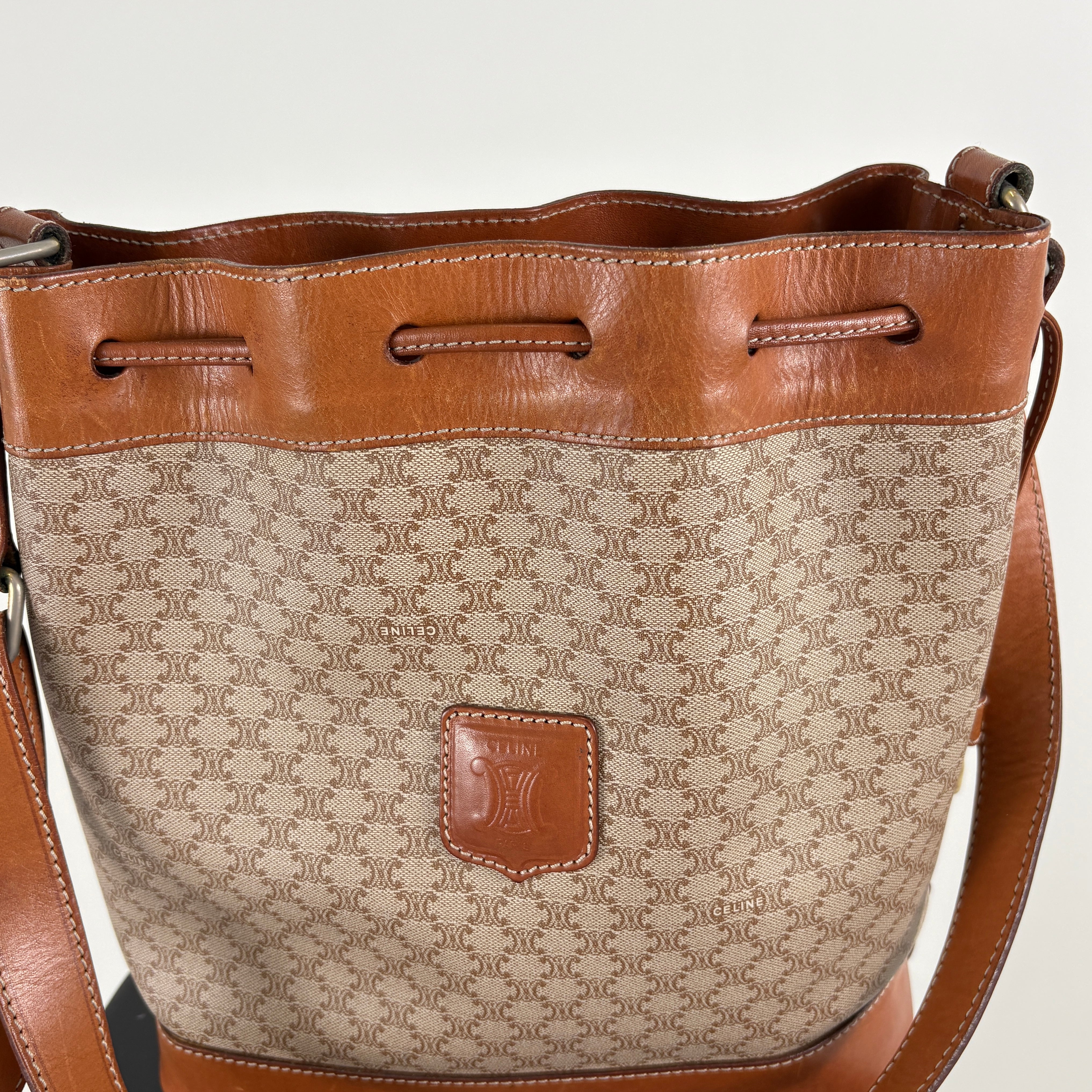 Celine Macadam Bucket Bag